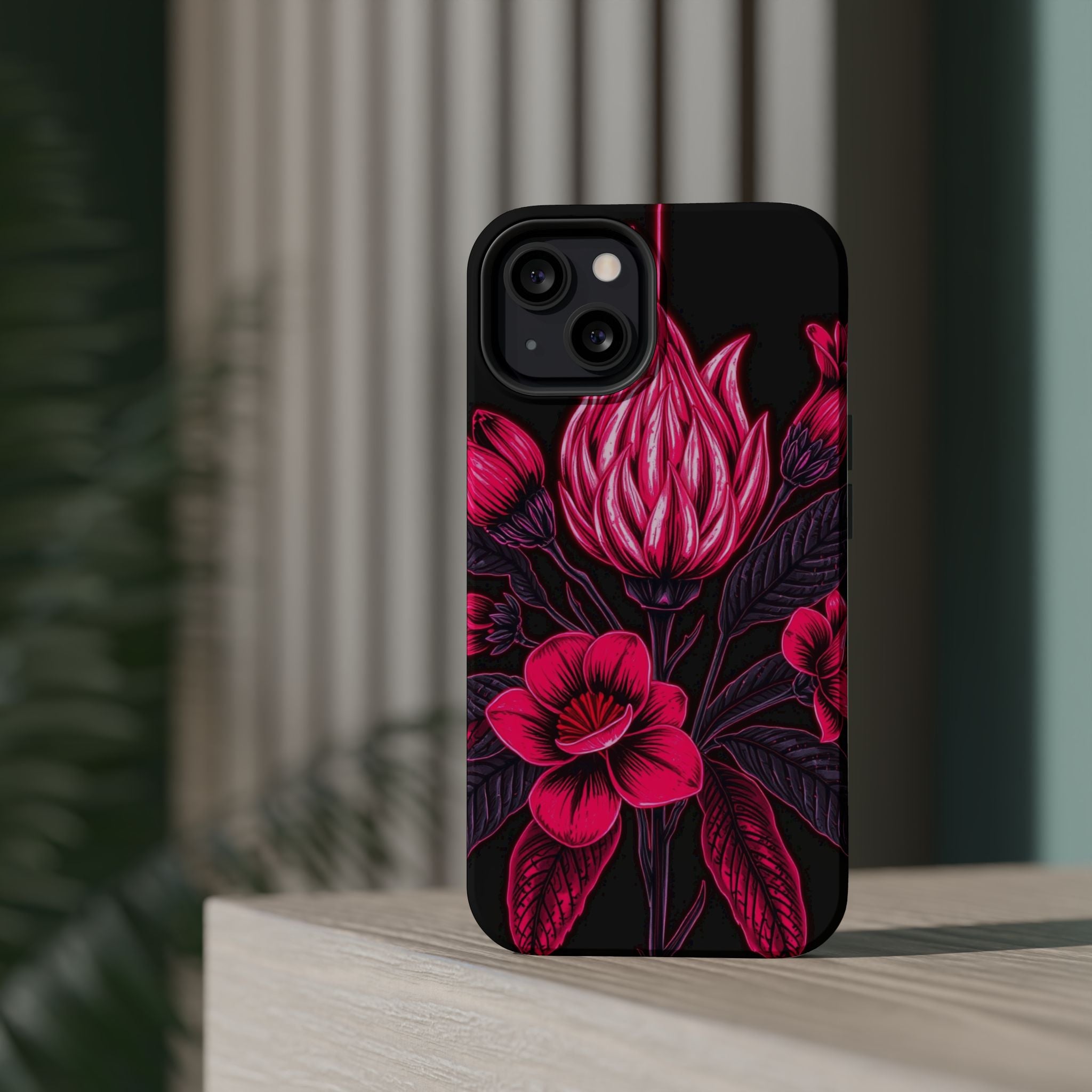 iPhone Vibrant Vintage Botanical Print Design Slim iPhone Everyday · iPhone Case
