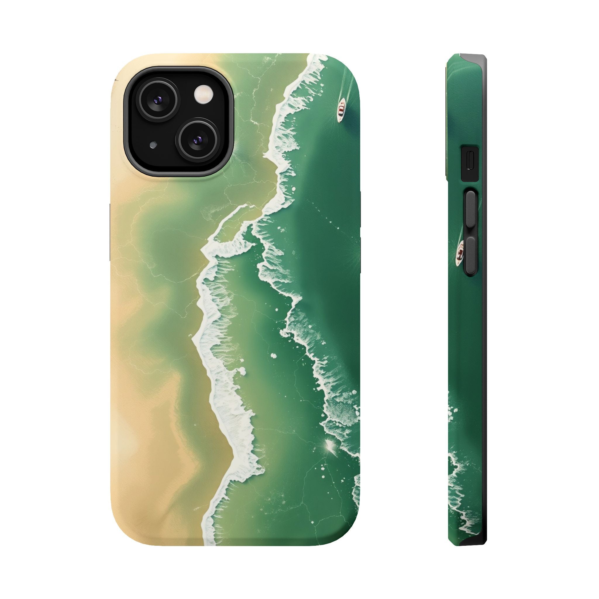 iPhone Shoreline Aerial Bold Art Bold Modern Everyday Snap Case · iPhone Case