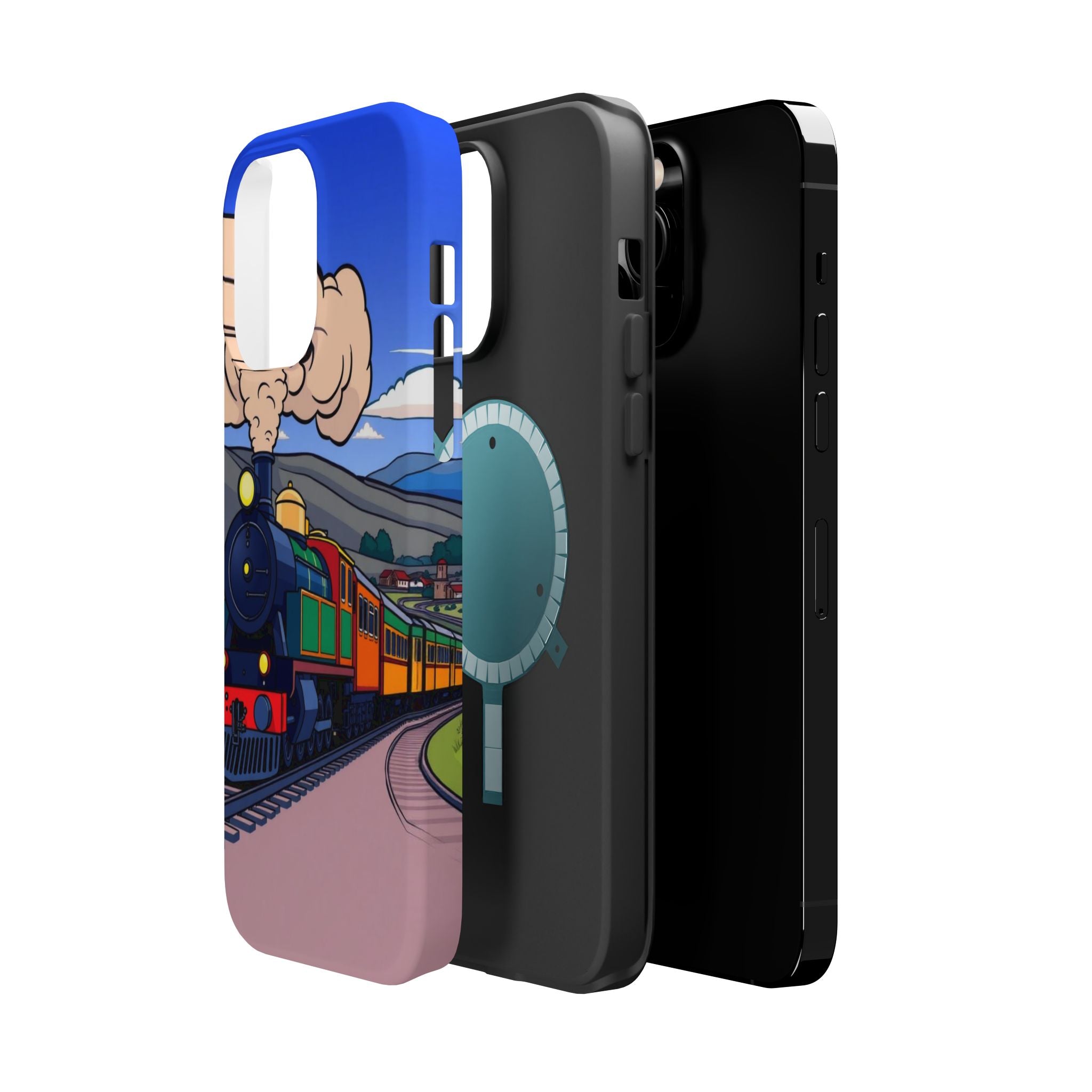 iPhone Steam Locomotive Puff Kids Fun iPhone Phone Case Gift Slim · iPhone Case