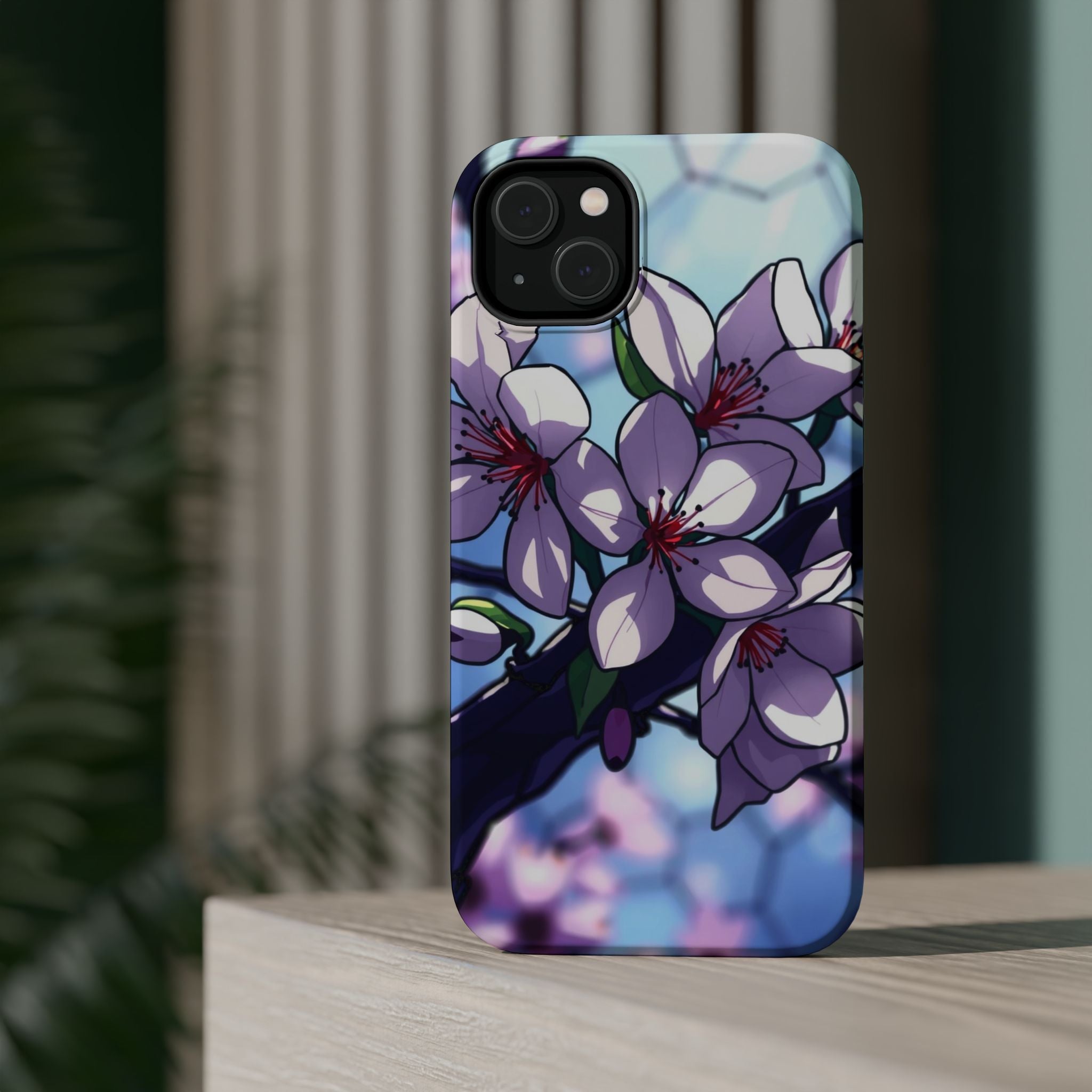 iPhone Dreamy Cherry Blossom Design Slim Everyday Designer Case · iPhone Case