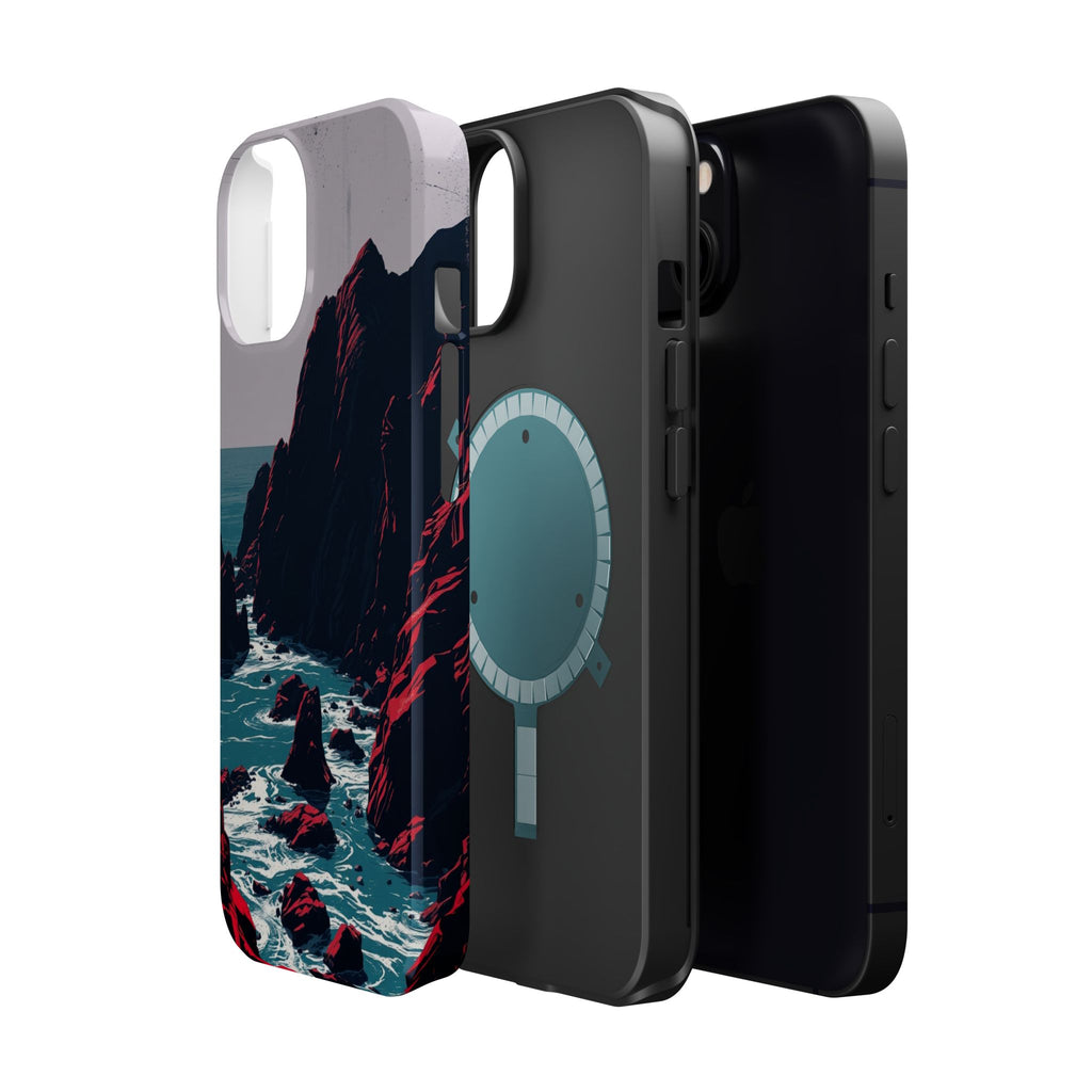 iPhone Vibrant Rocky Coastline Design Slim Everyday iPhone 15 Designer · iPhone