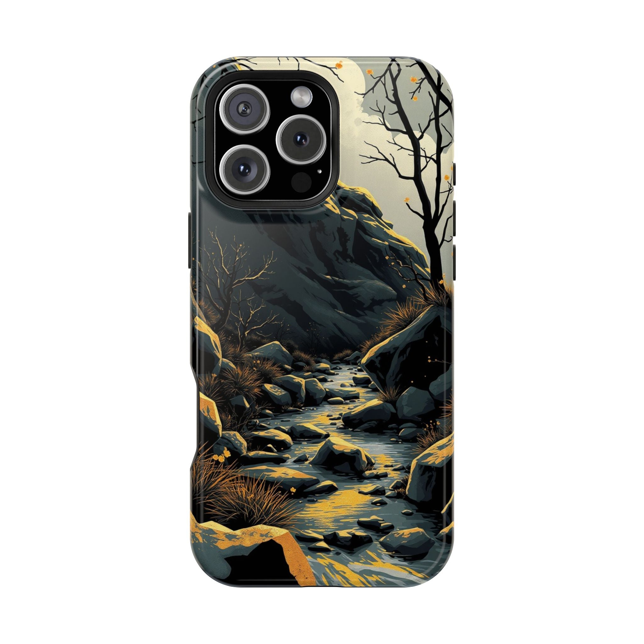 iPhone Spring Creek Enchanted Art Bold Modern Everyday Snap Case · iPhone Case