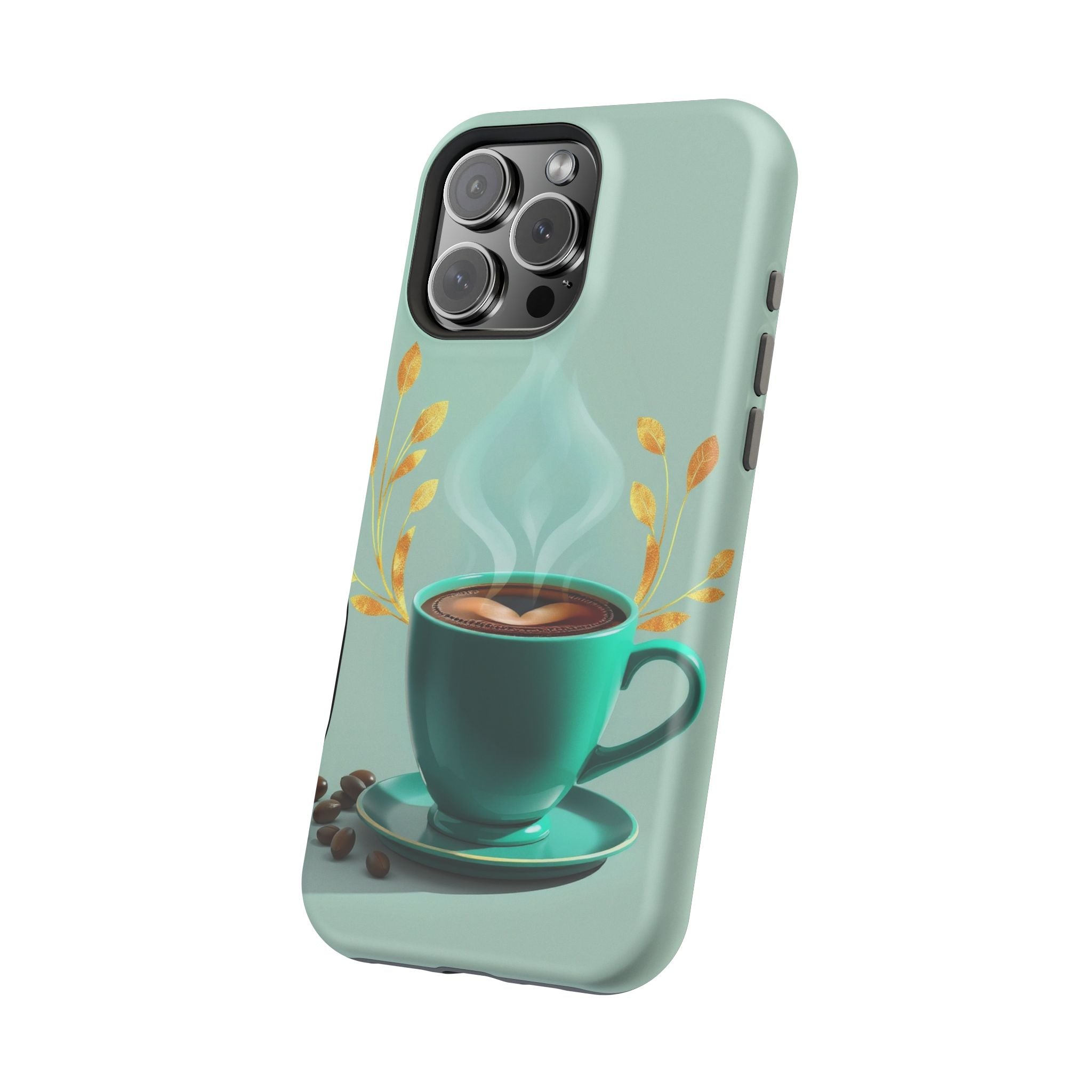iPhone Radiant Emotional Support Coffee Design Soft Finish Everyday Case · iPhon