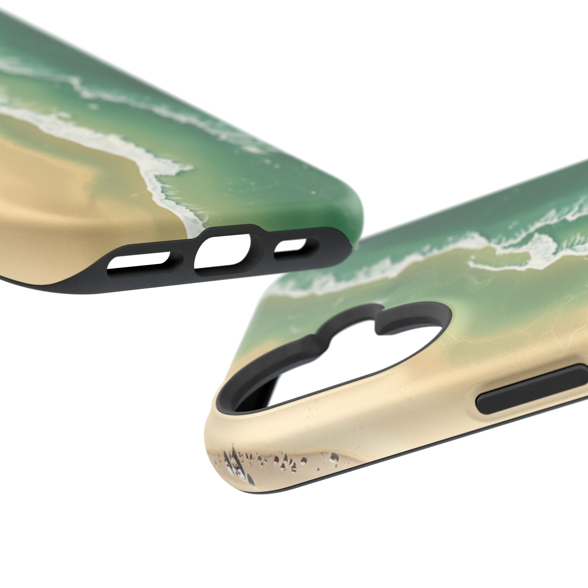 iPhone Shoreline Aerial Bold Art Bold Modern Everyday Snap Case · iPhone Case