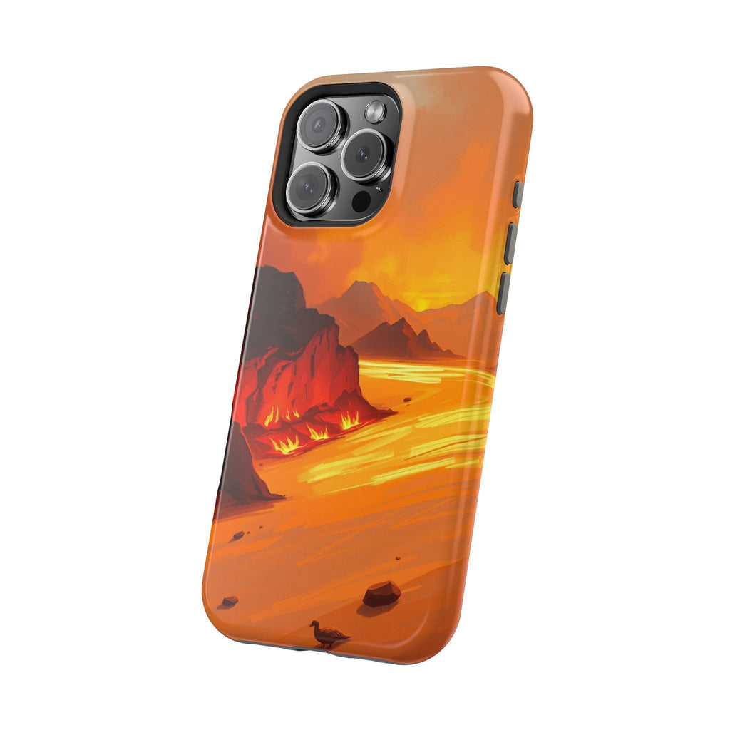 iPhone Burnt Orange And Sand Wildfire Glow Slim iPhone Everyday · iPhone Case