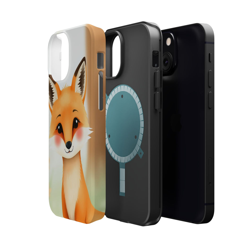 iPhone Watercolor Fox Portrait Kids Fun iPhone Phone Case Gift Slim · iPhone Cas