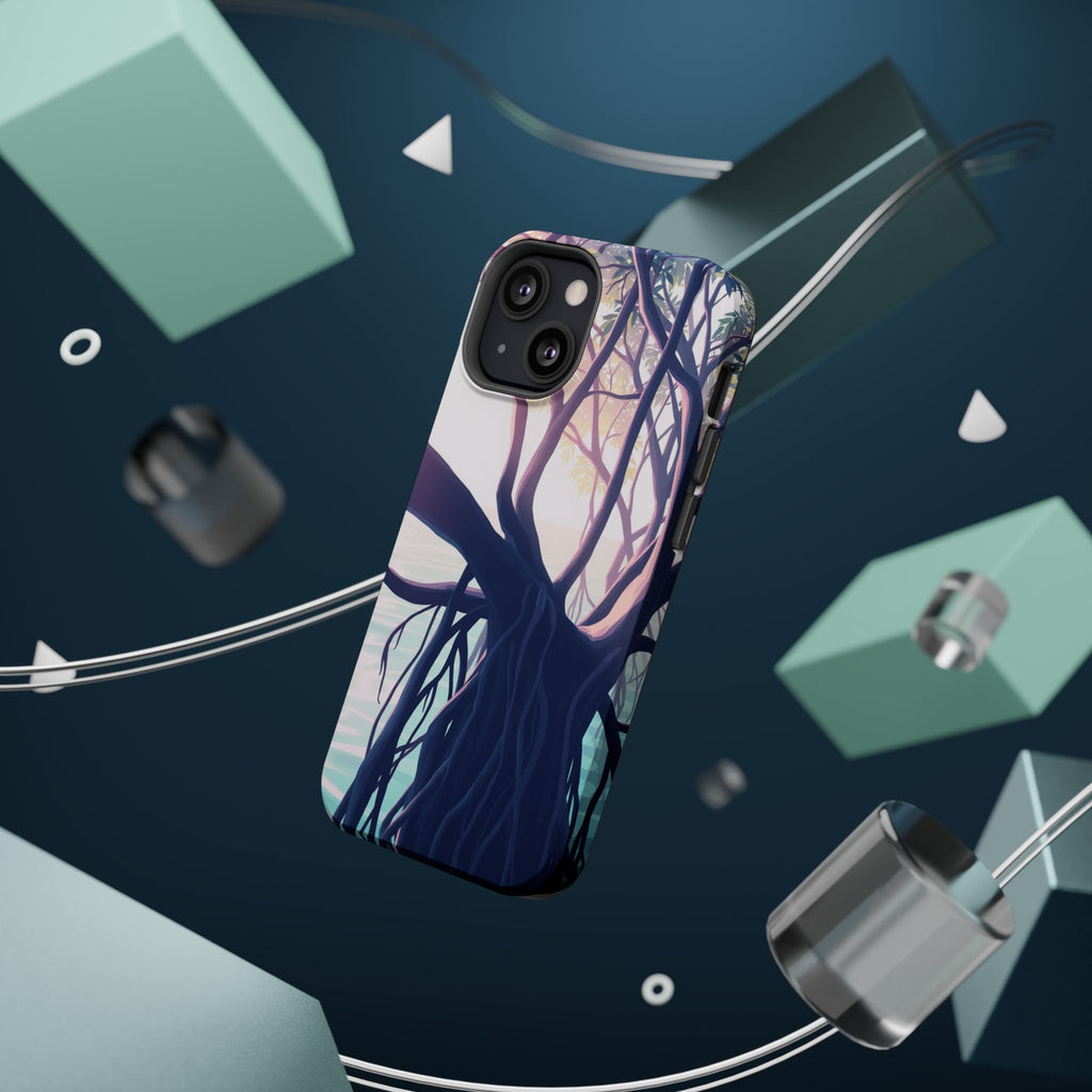 iPhone Mangrove Roots Holographic Iridescent Slim iPhone Everyday · iPhone Case