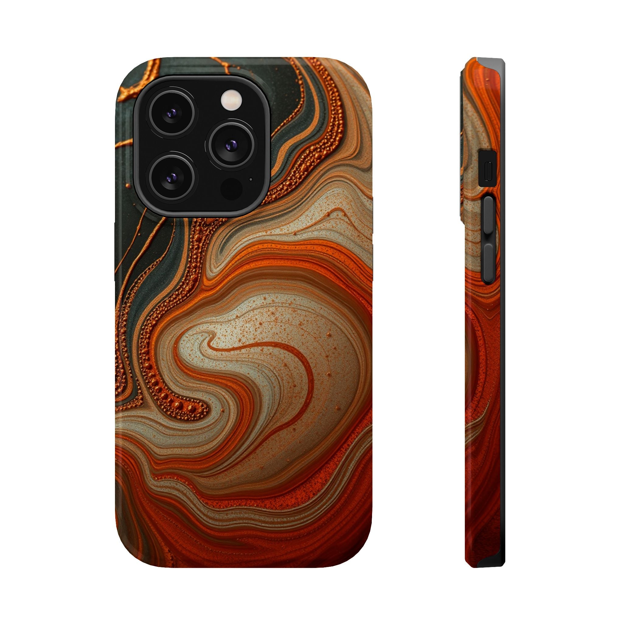 iPhone Marble Swirl Enchanted Art Bold Modern Everyday Snap Case · iPhone Case