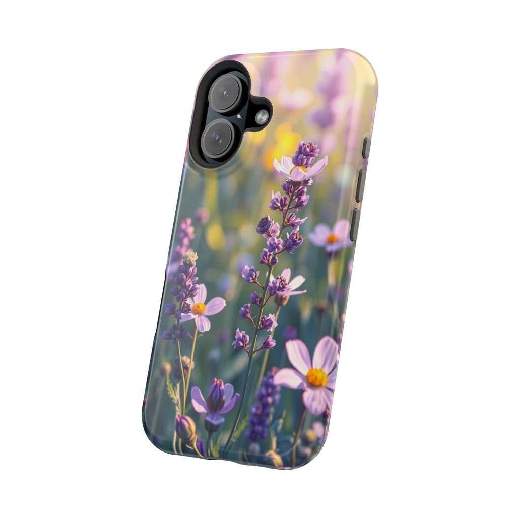 iPhone Lavender And Pearl Wildflower Field Slim iPhone Everyday · iPhone Case