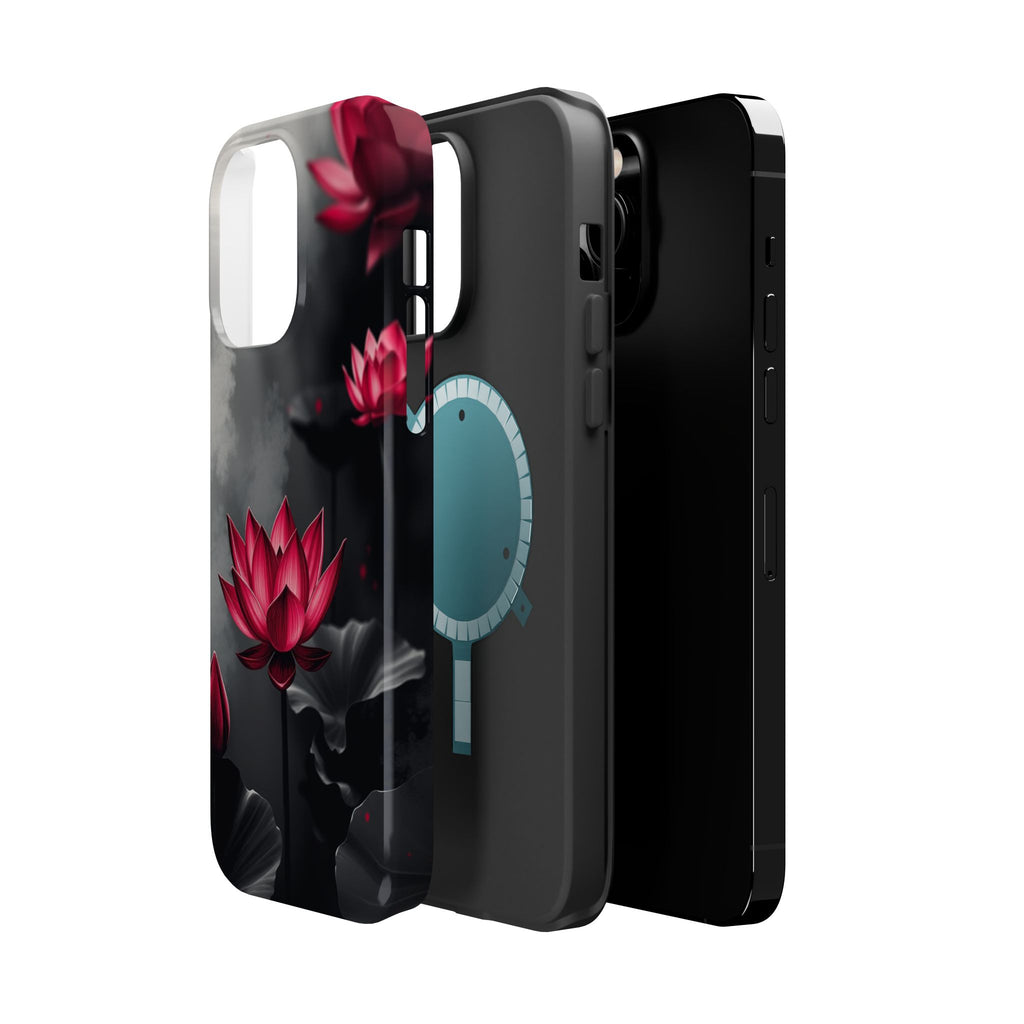 iPhone Lotus Pond Mystic Art 15 Slim Everyday Designer Case · iPhone Case