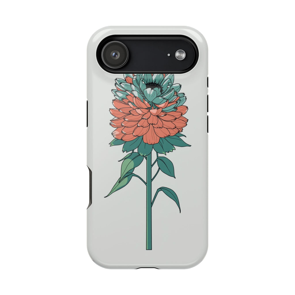 iPhone Serene Ranunculus Stack Design Slim Everyday Designer Case · iPhone Case