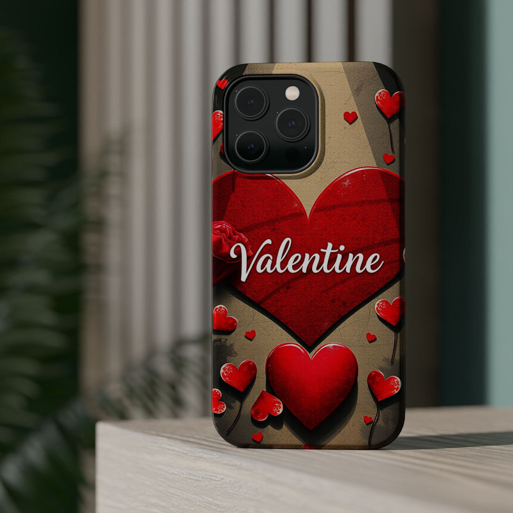 iPhone Serene Vintage Valentine Card Design Slim Everyday Designer Case · iPhone