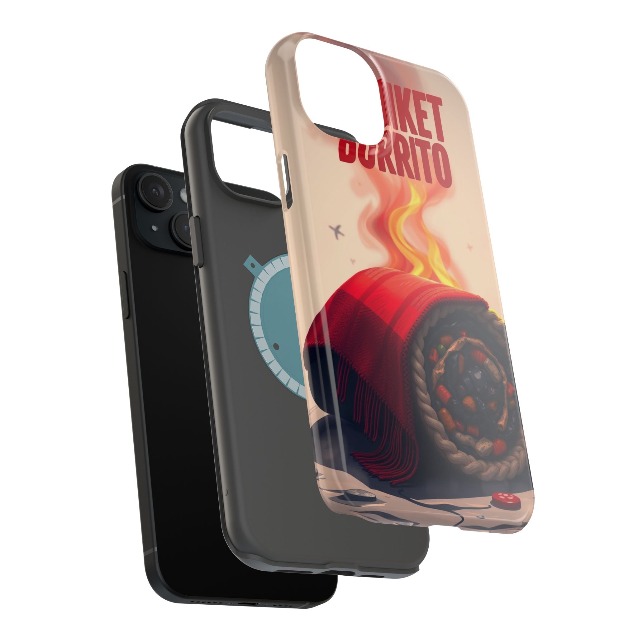 iPhone Serene Blanket Burrito Design Slim Everyday Designer Case · iPhone Case