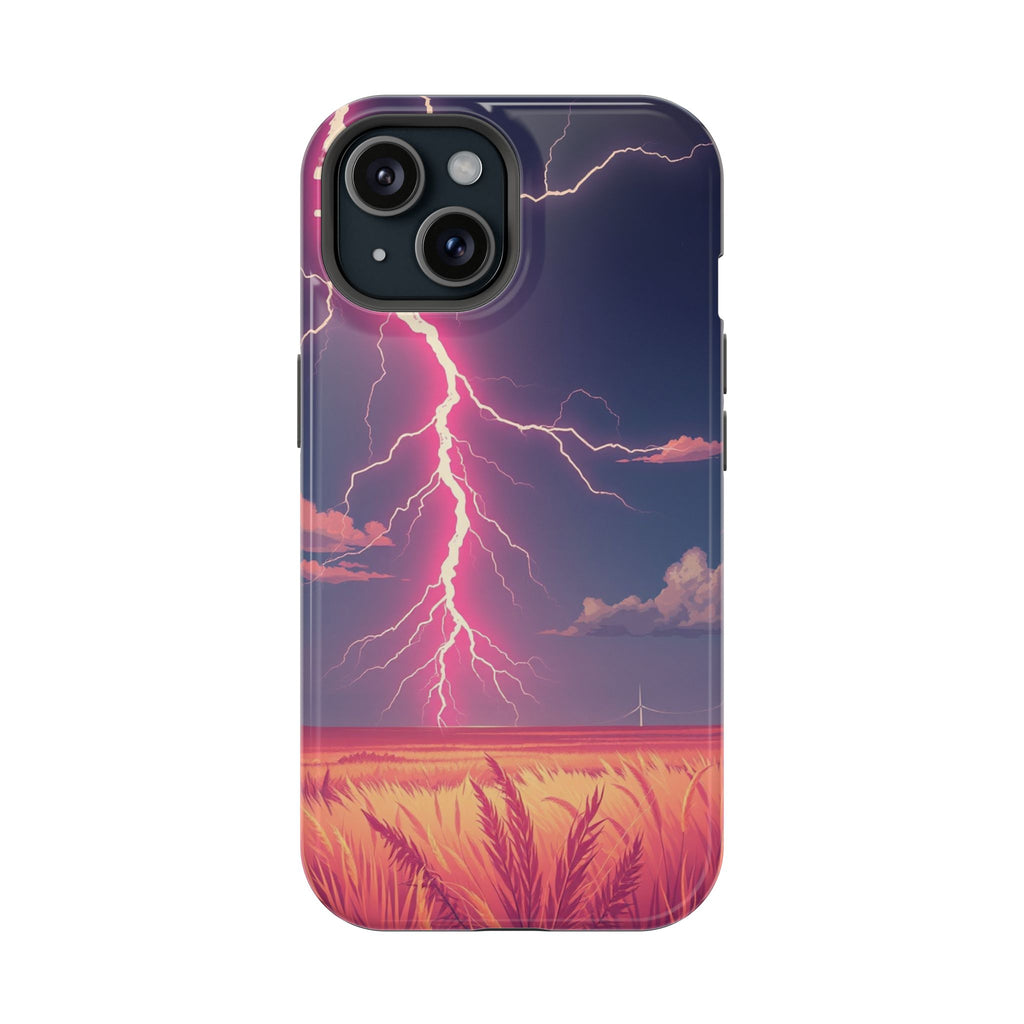 iPhone Rose Pink And Cream Prairie Lightning Slim iPhone Everyday · iPhone Case