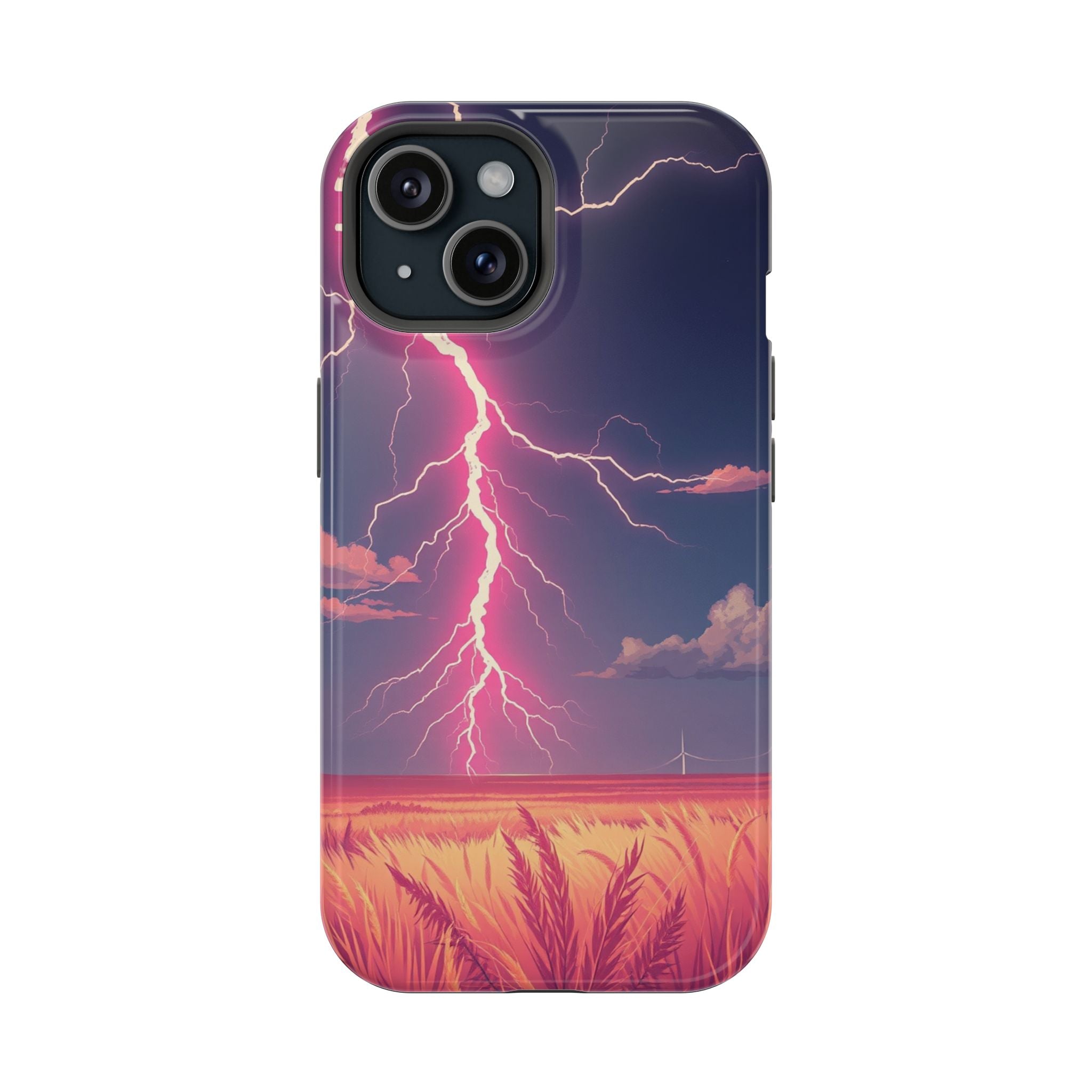 iPhone Rose Pink And Cream Prairie Lightning Slim iPhone Everyday · iPhone Case