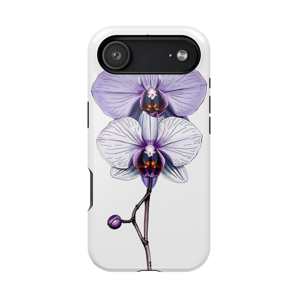 iPhone Orchid Study Hand-Drawn Sketch Slim Everyday Designer Case · iPhone Case