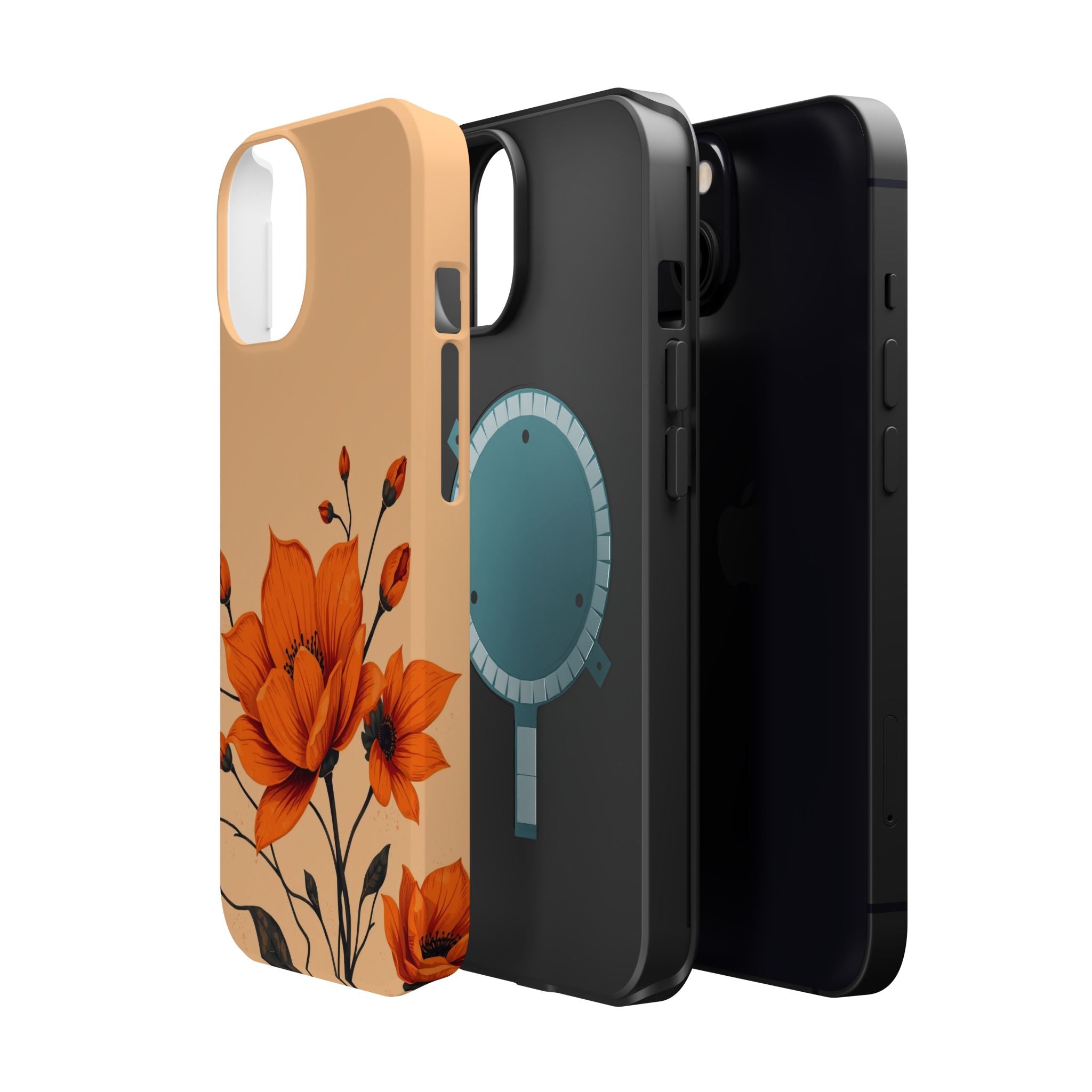 iPhone Radiant Floral Geometric Design Slim Everyday Designer Case · iPhone Case