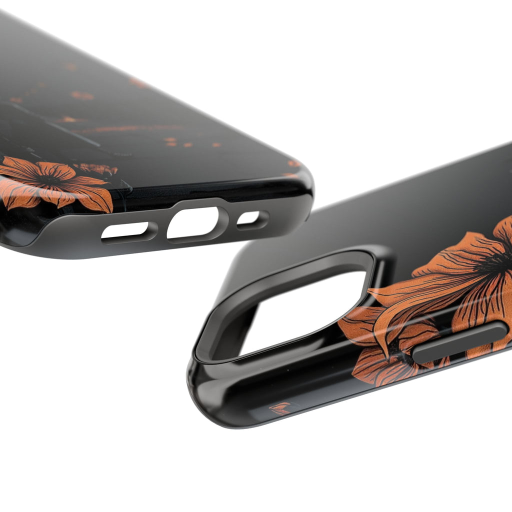 iPhone Night Bloomer Electric Art Bold Modern Everyday Snap Case · iPhone Case