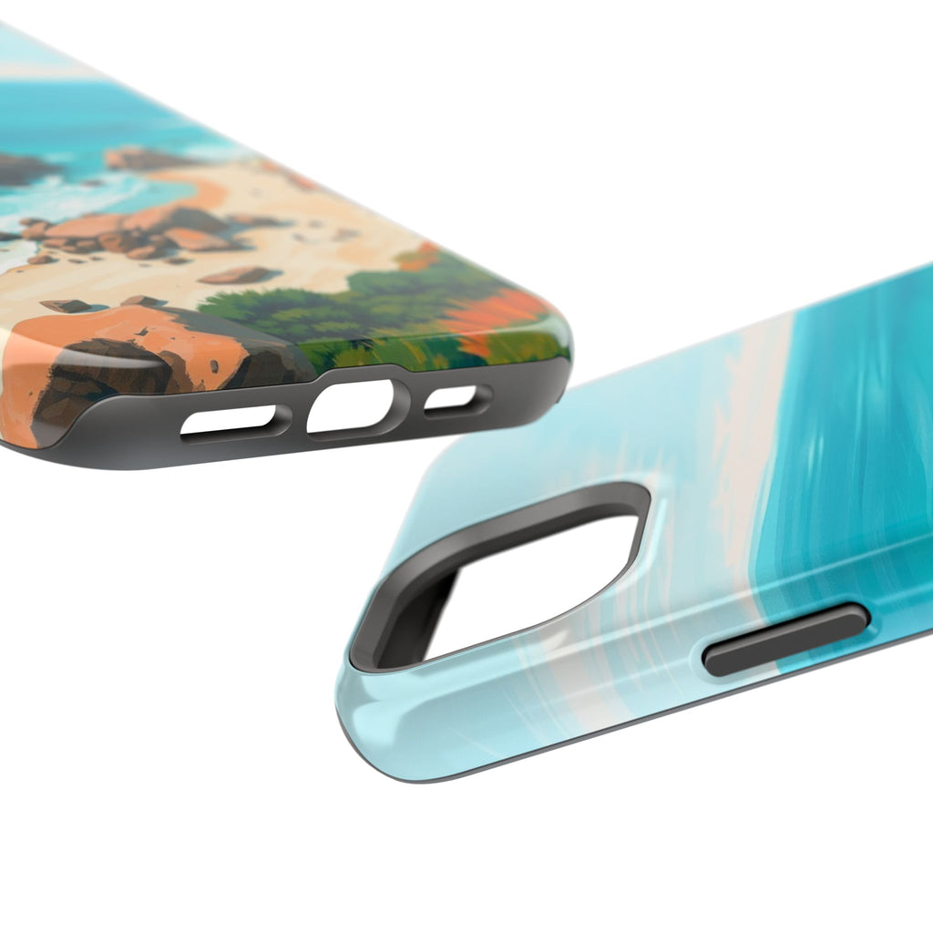 iPhone Pebble Beach Cinematic Art Bold Modern Everyday Snap Case · iPhone Case
