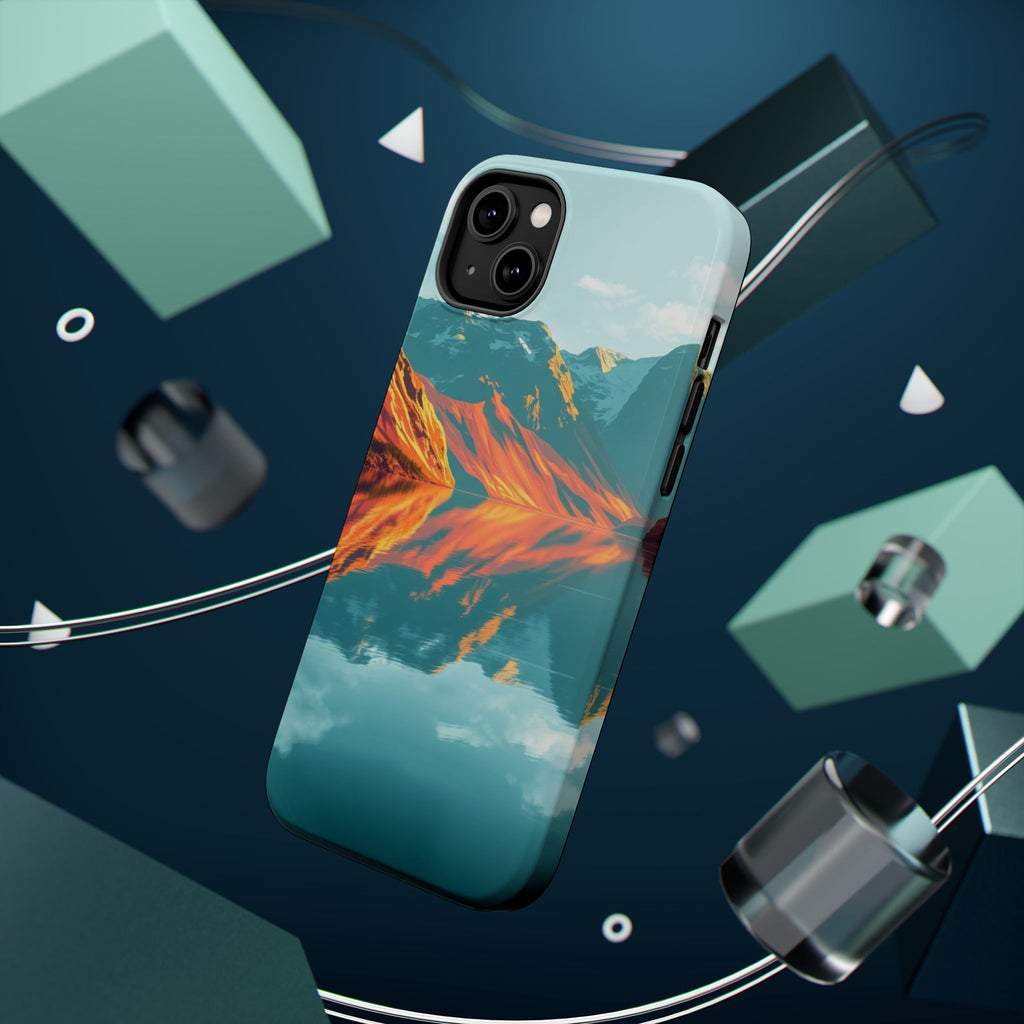 iPhone Fjord Reflection Gold Foil Luxury Slim Everyday iPhone Designer · iPhone