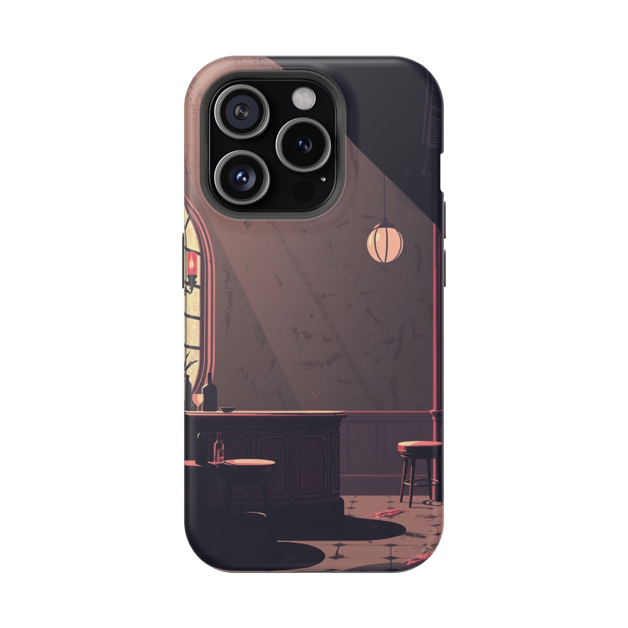 iPhone Speakeasy Dark Grunge Distressed Slim Everyday Designer Case · iPhone Cas