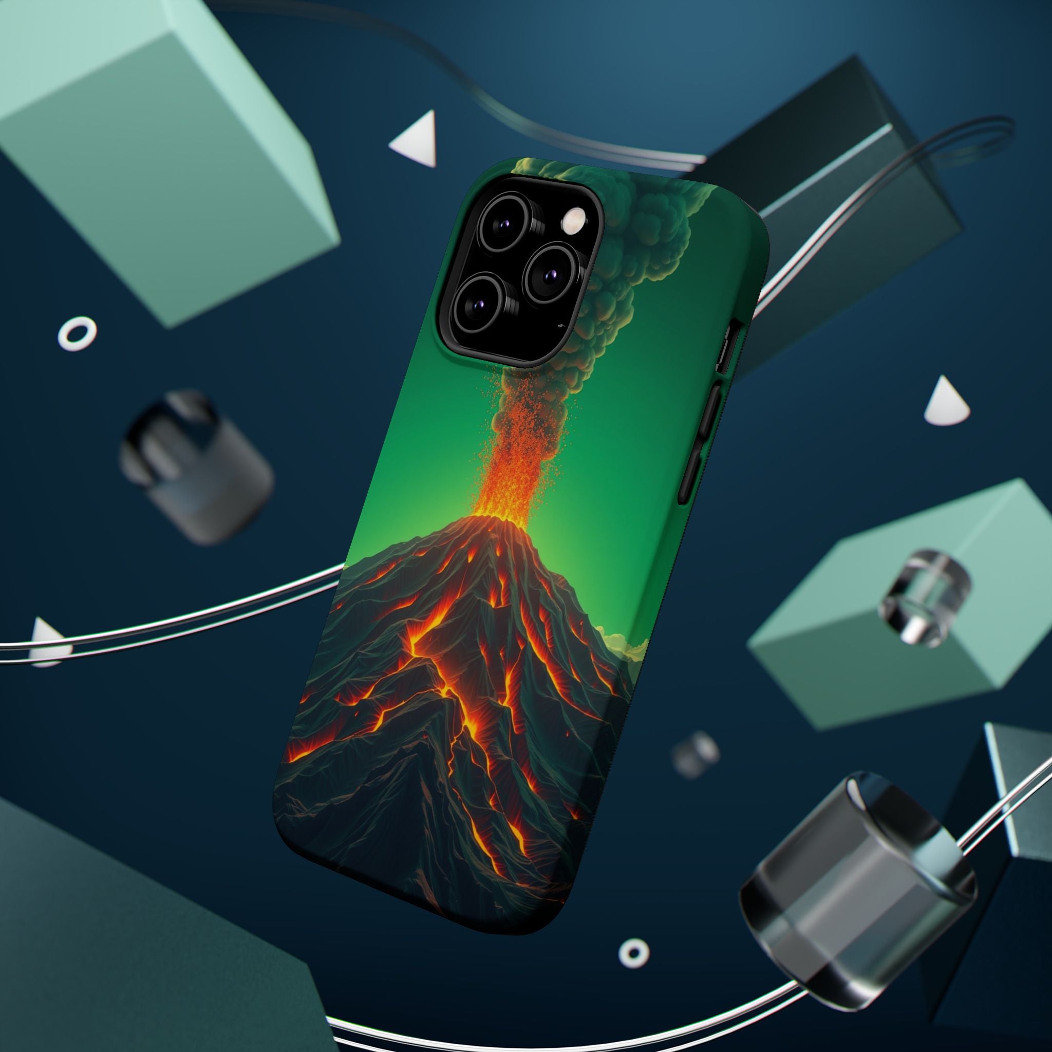 iPhone Dreamy Volcanic Eruption Design Slim Everyday Designer Case · iPhone Case