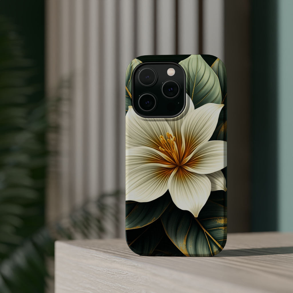 iPhone Radiant Tropical Bloom Design Slim Everyday Designer Case · iPhone Case