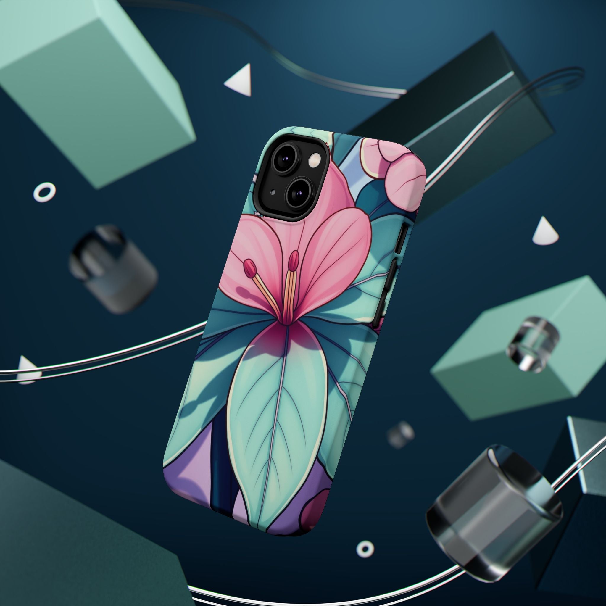 iPhone Earthy Tropical Bloom Design 11 Slim Everyday Designer Case · iPhone Case