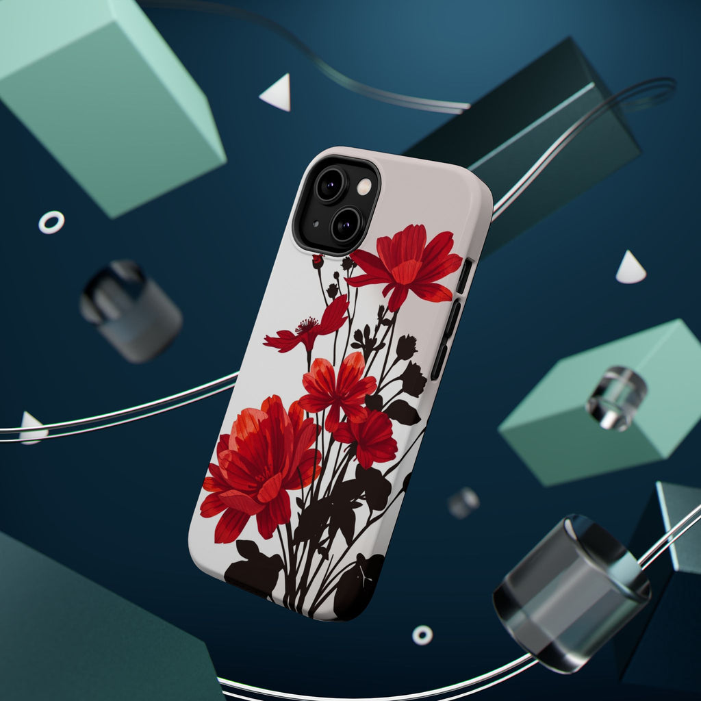 iPhone Floral Silhouette Cinematic Art Slim Snap Case · iPhone Case