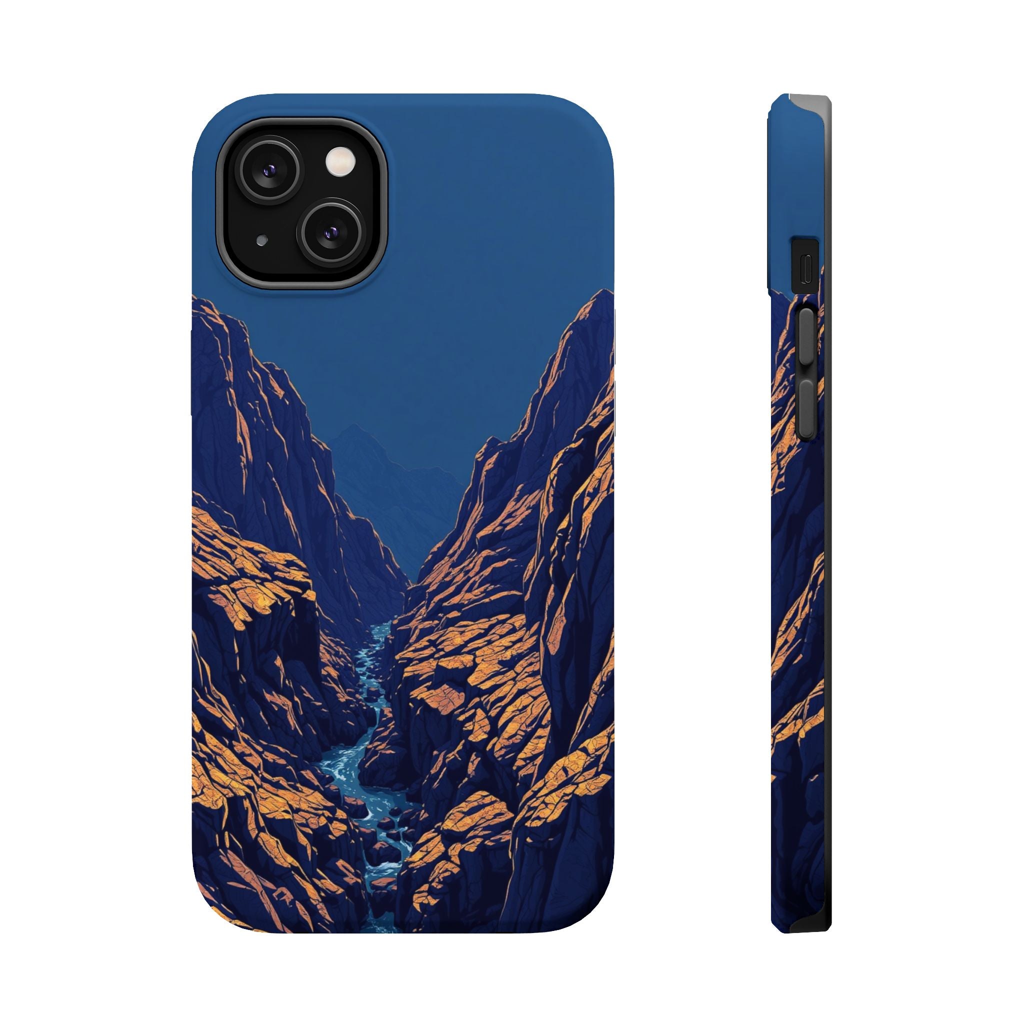 iPhone Indigo And Violet Rocky Coastline Slim Everyday iPhone Designer · iPhone