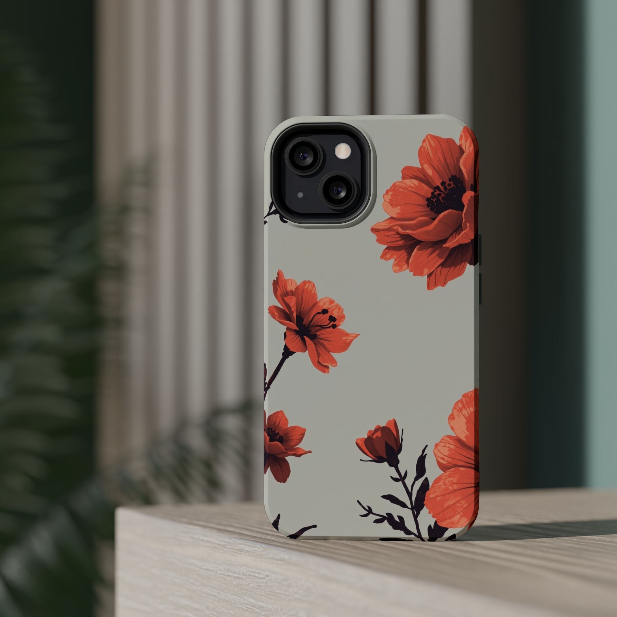 iPhone Dreamy Floral Ink Wash Design Slim Everyday iPhone 13 Designer · iPhone C