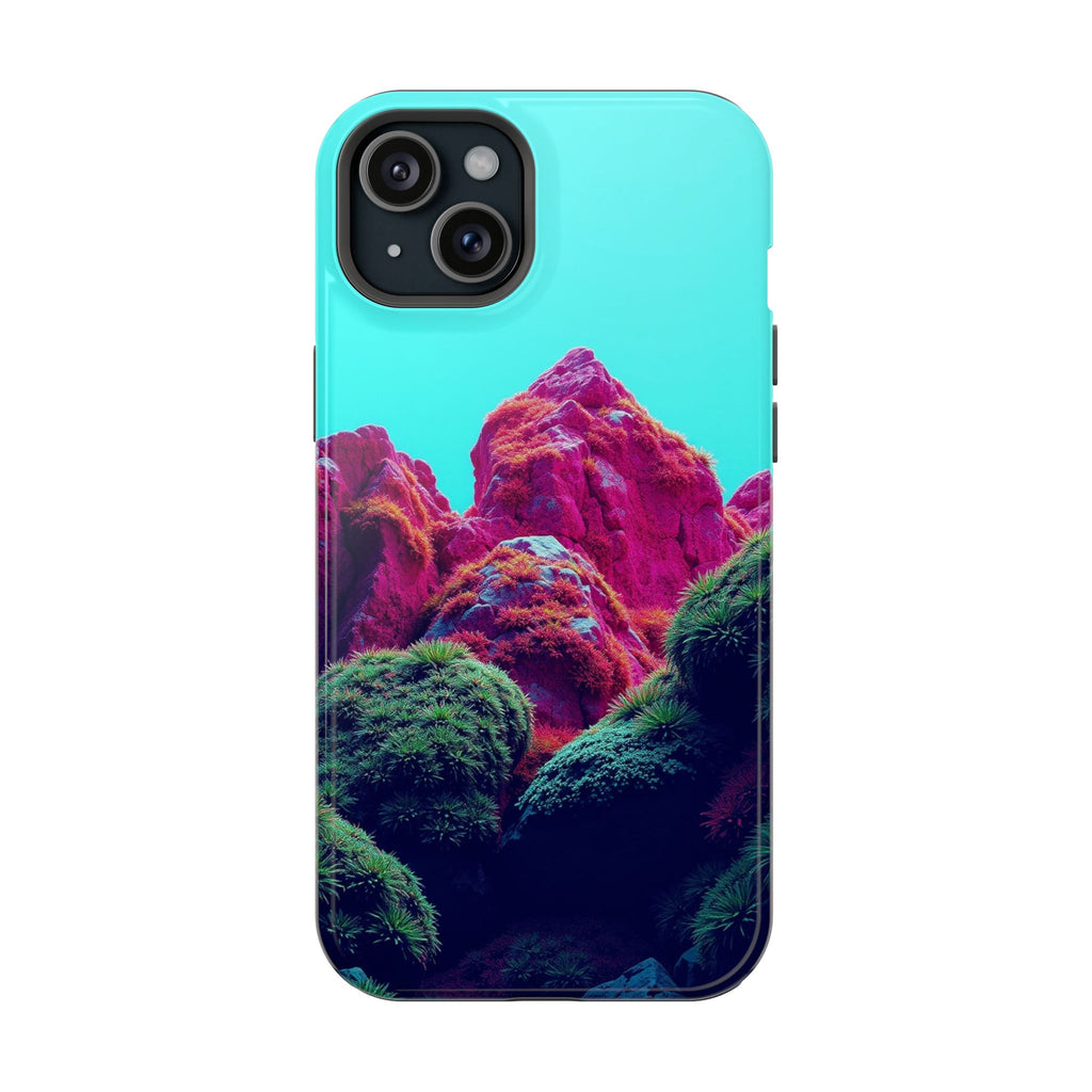 iPhone Moss Covered Rocks Paper Cut Art Slim Everyday iPhone Designer · iPhone C