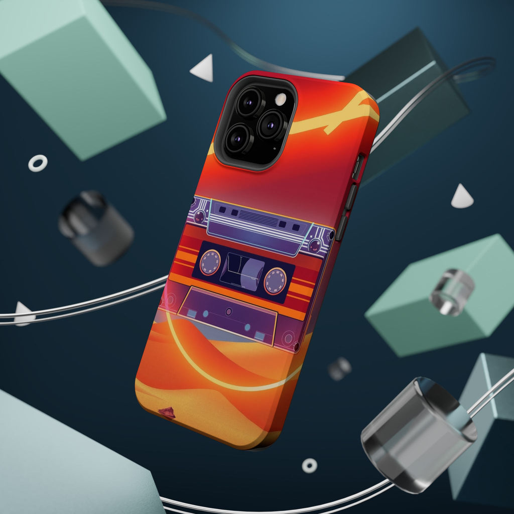 iPhone Cassette Tape Rewind Bold Art Slim Everyday Designer Case · iPhone Case