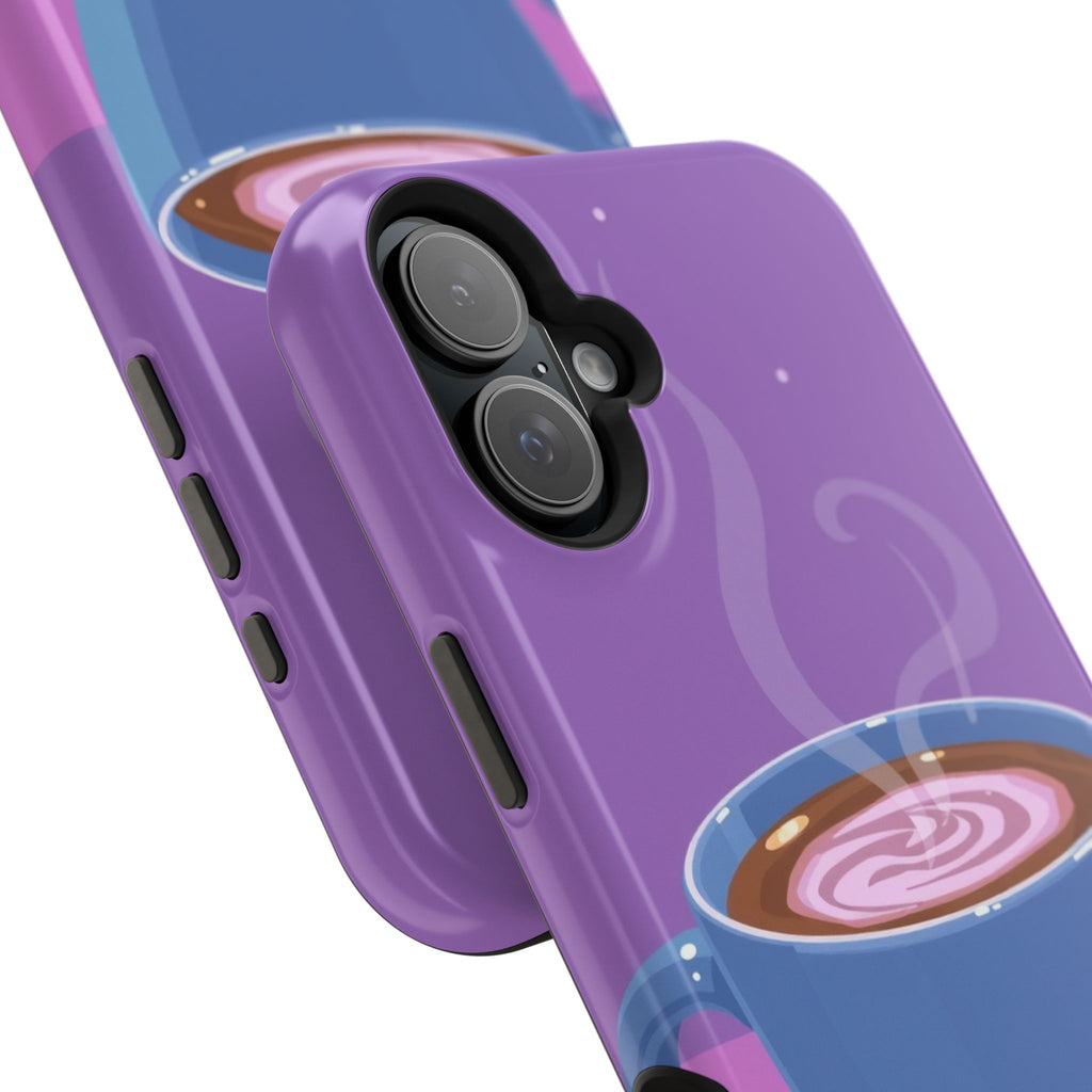 iPhone Emotional Support Coffee Pixel Art -Bit Soft Finish Everyday Case · iPhon