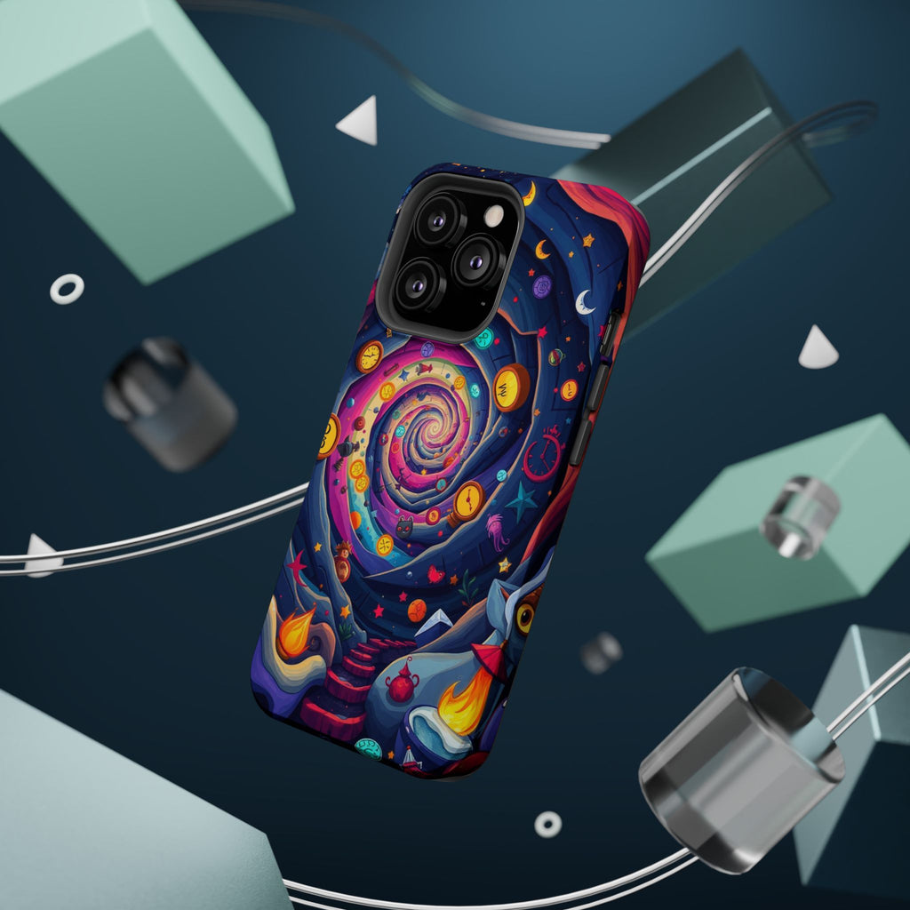 iPhone Time Portal Swirl Kids Fun iPhone Phone Case Gift Clean Minimal · iPhone