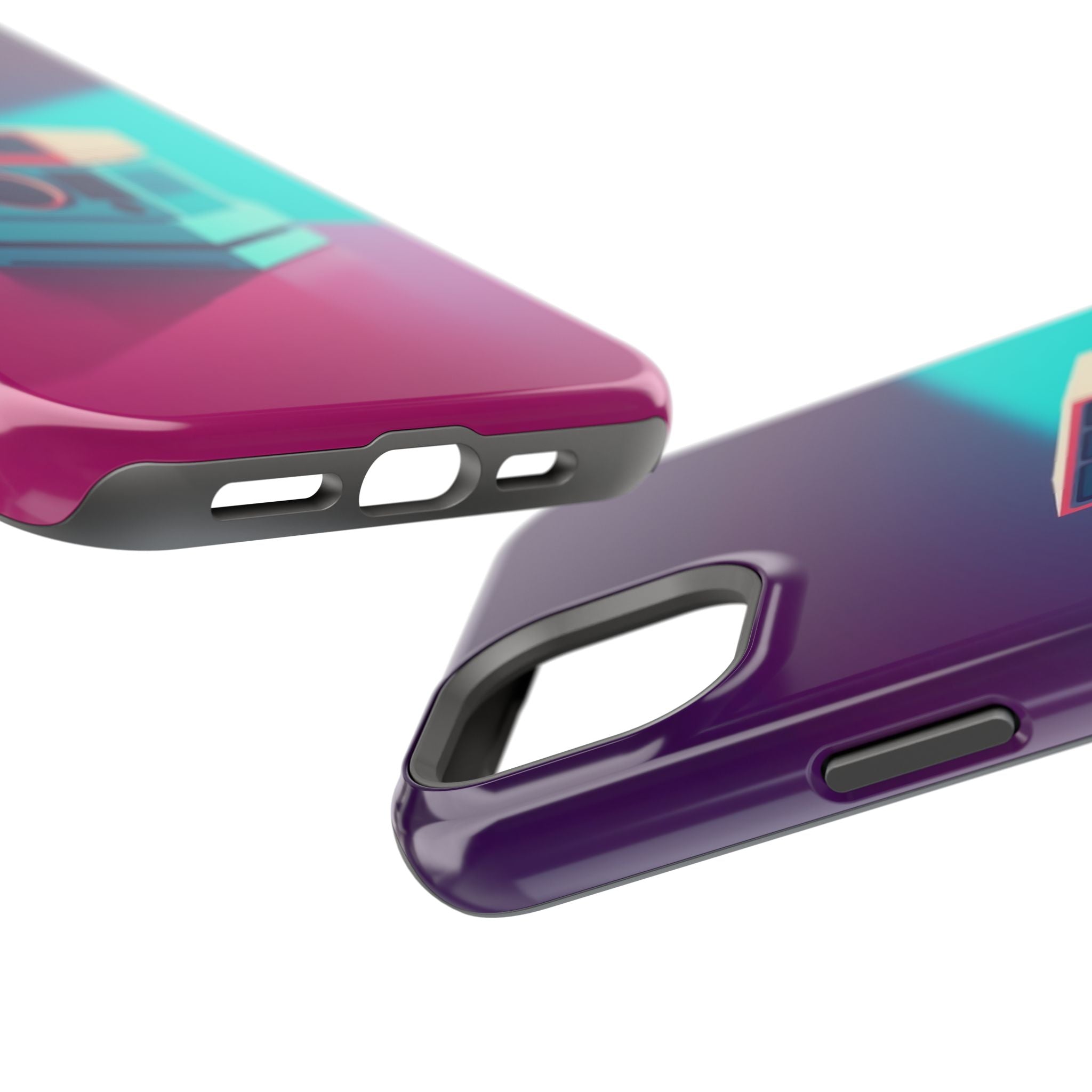 iPhone Polaroid Stack Memory Pop Art Bold Slim Everyday Designer Case · iPhone C