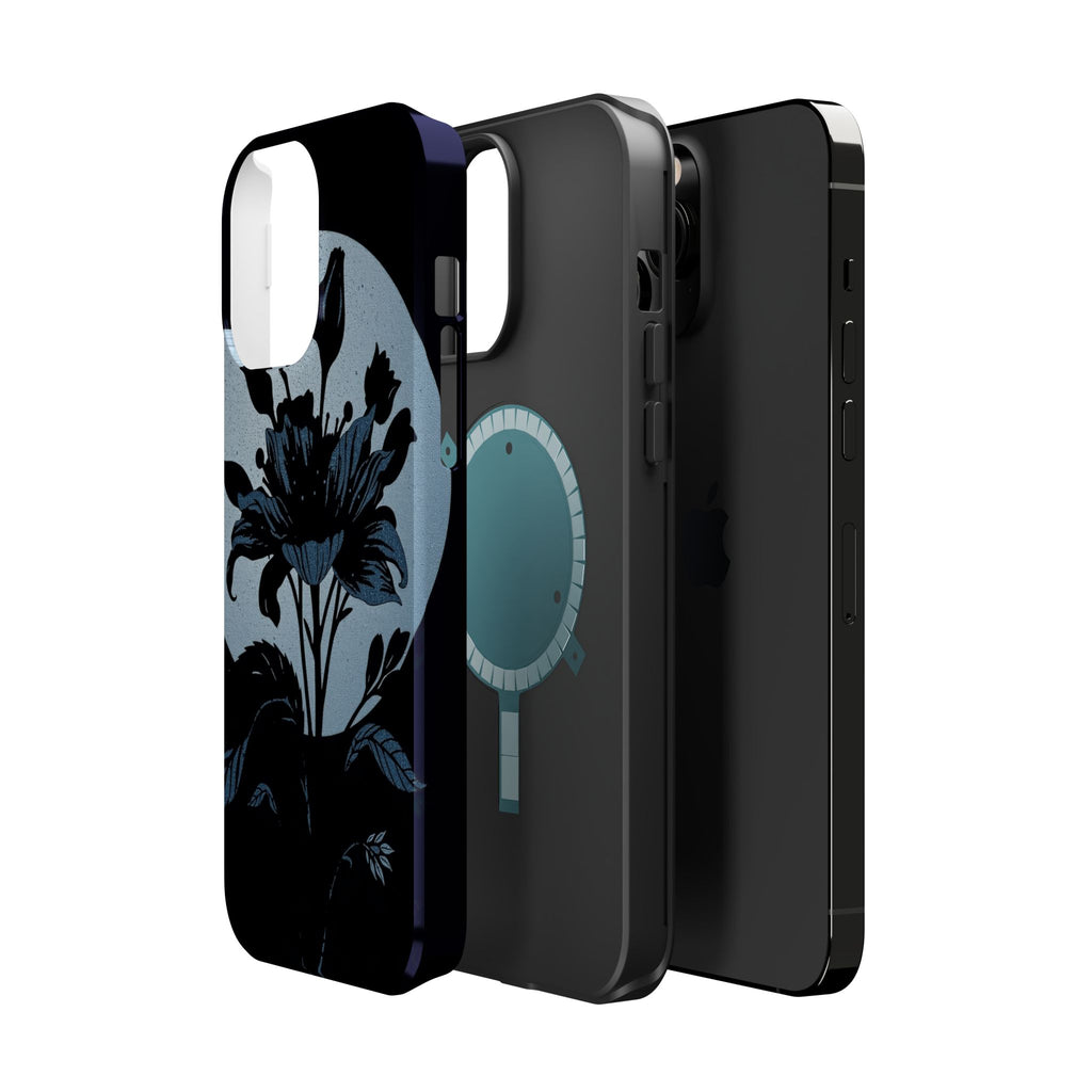 iPhone Radiant Floral Silhouette Design Slim Everyday Designer Case · iPhone Cas