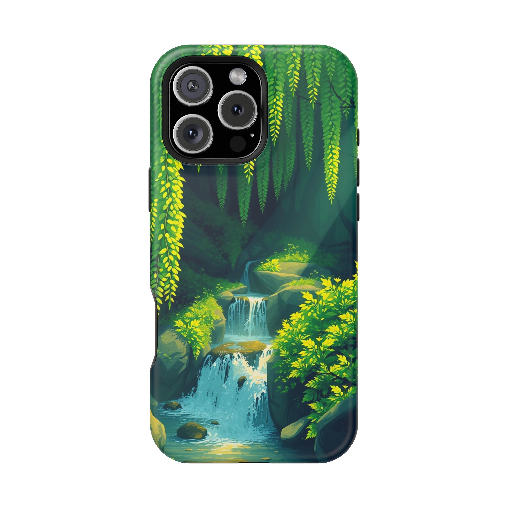 iPhone Earthy Wisteria Cascade Design Slim Everyday iPhone 13 Designer · iPhone