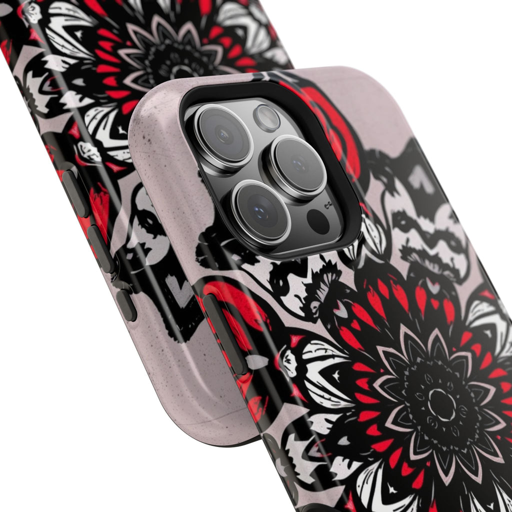 iPhone Floral Mandala Bold Art Slim Everyday Designer Case · iPhone Case