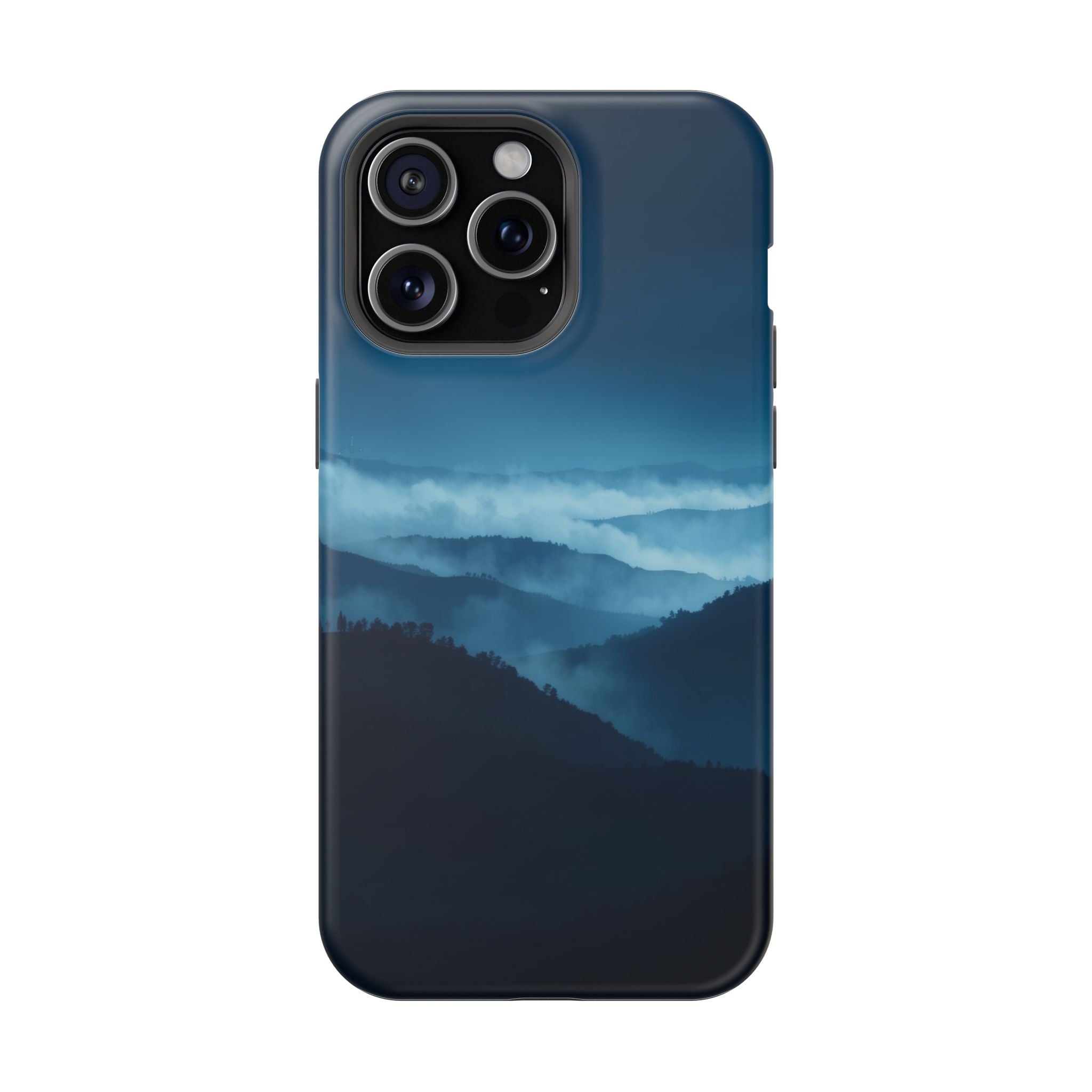 iPhone Earthy Fog Rolling Over Hills Design Slim iPhone Everyday · iPhone Case