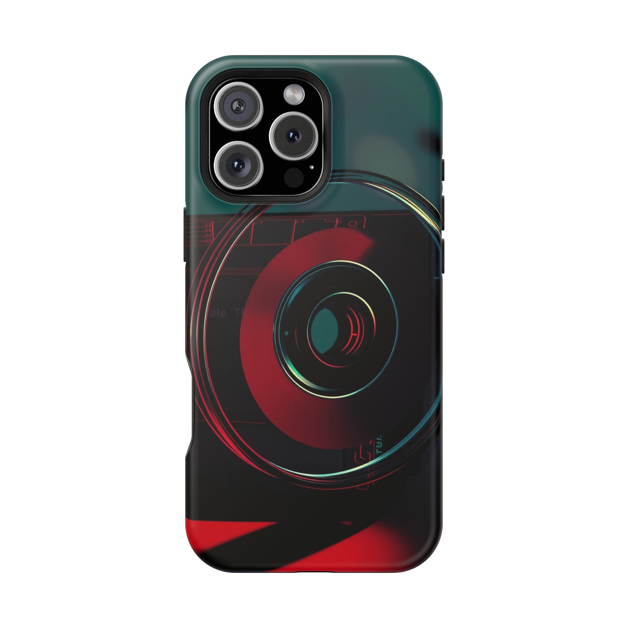 iPhone Vibrant Cassette Tape Rewind Design Slim Everyday Designer Case · iPhone