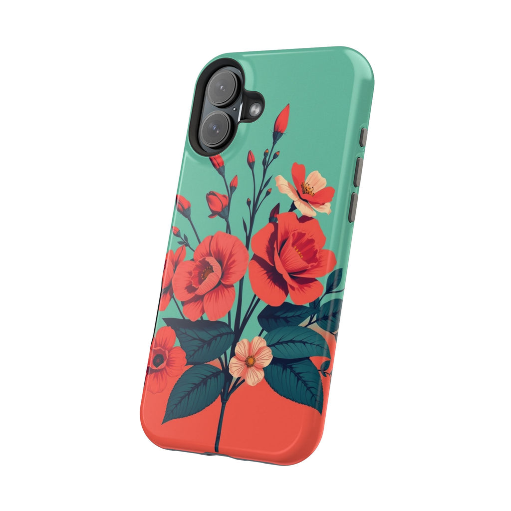 iPhone Pin-up Floral Cinematic Art Bold Modern Everyday Snap Case · iPhone Case