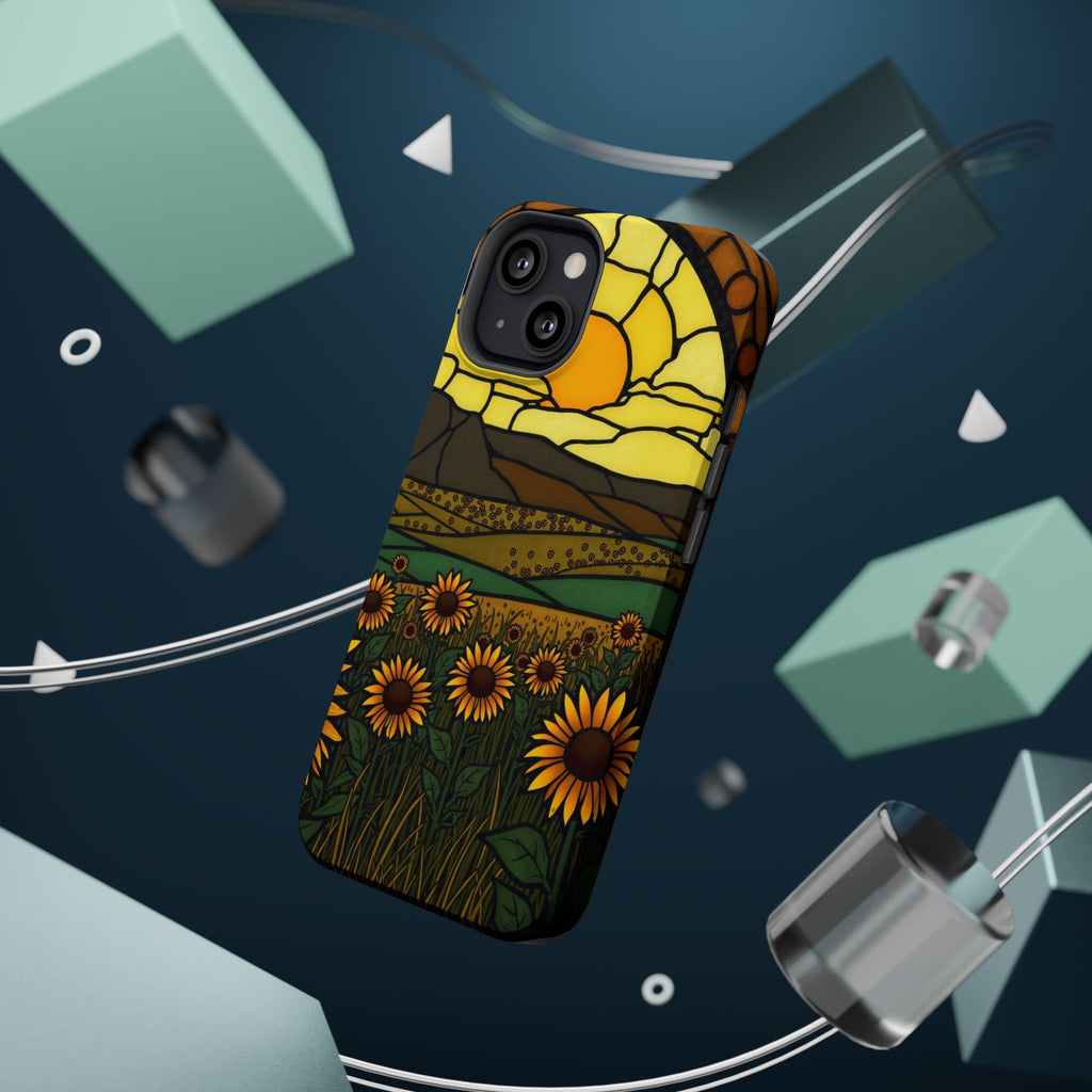 iPhone Sunflower Prairie Enchanted Art Slim Everyday Designer Case · iPhone Case