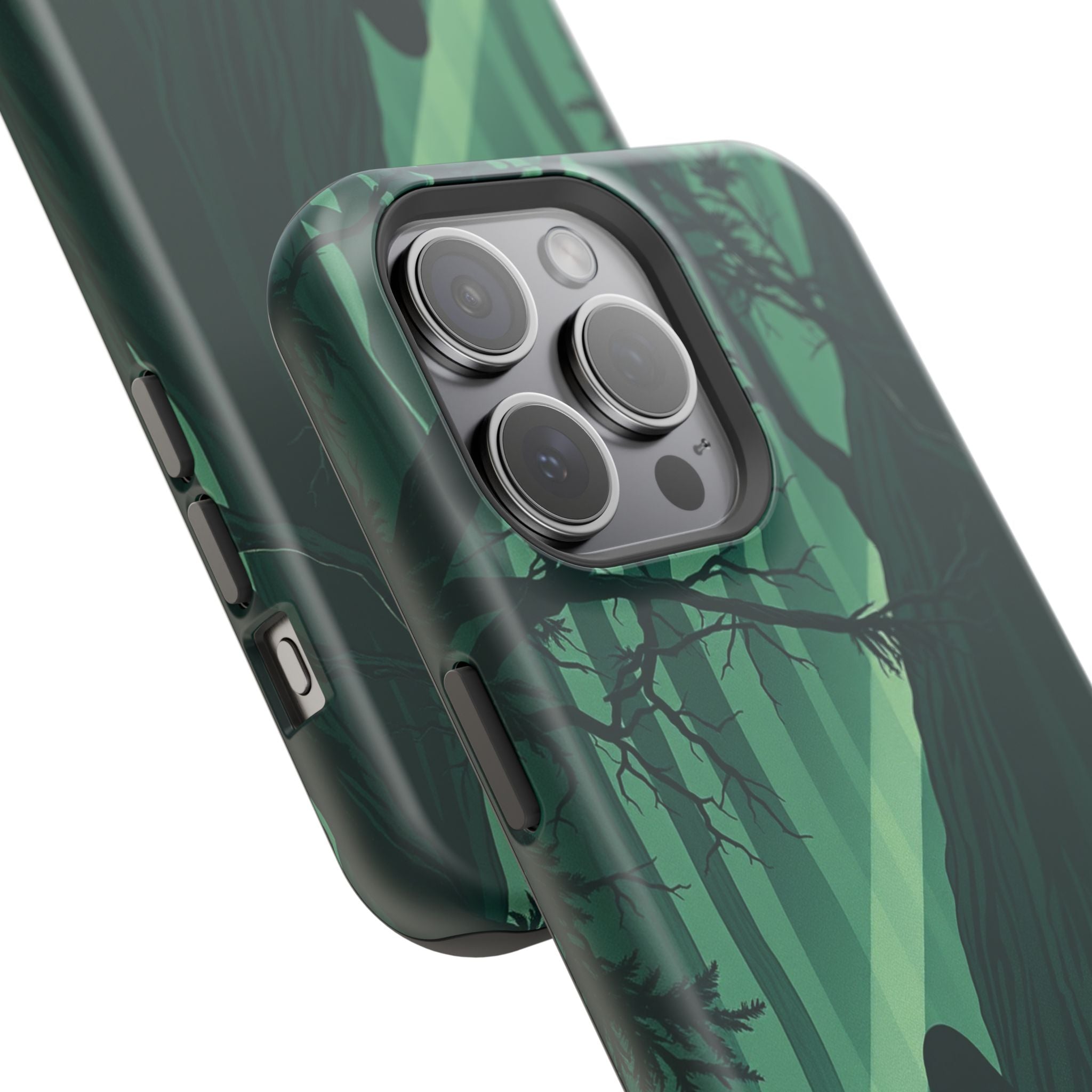 iPhone Sage And Ivory Dark Forest Spirits Slim Everyday Designer Case · iPhone C