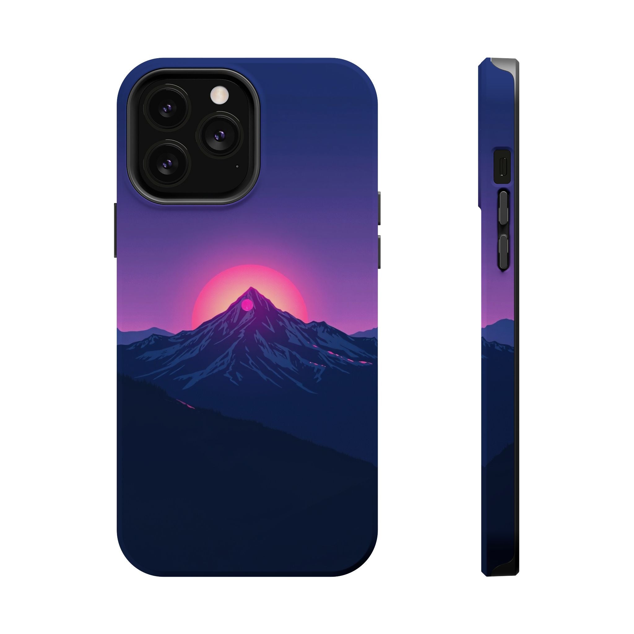 iPhone Mountain at Sunrise Electric Art Slim Everyday iPhone 15 · iPhone Case