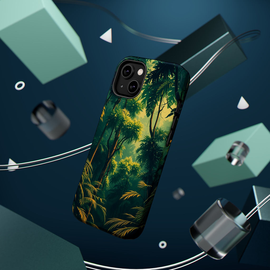 iPhone Rainforest Canopy Vintage Retro Poster Slim iPhone Everyday · iPhone Case