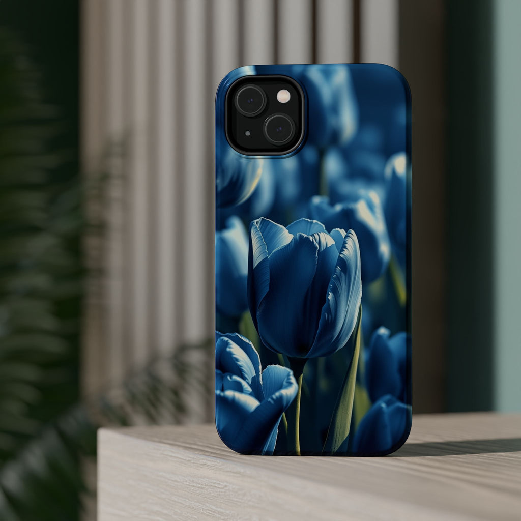 iPhone Tulip Row Oil Painting Impressionist Slim iPhone Everyday · iPhone Case