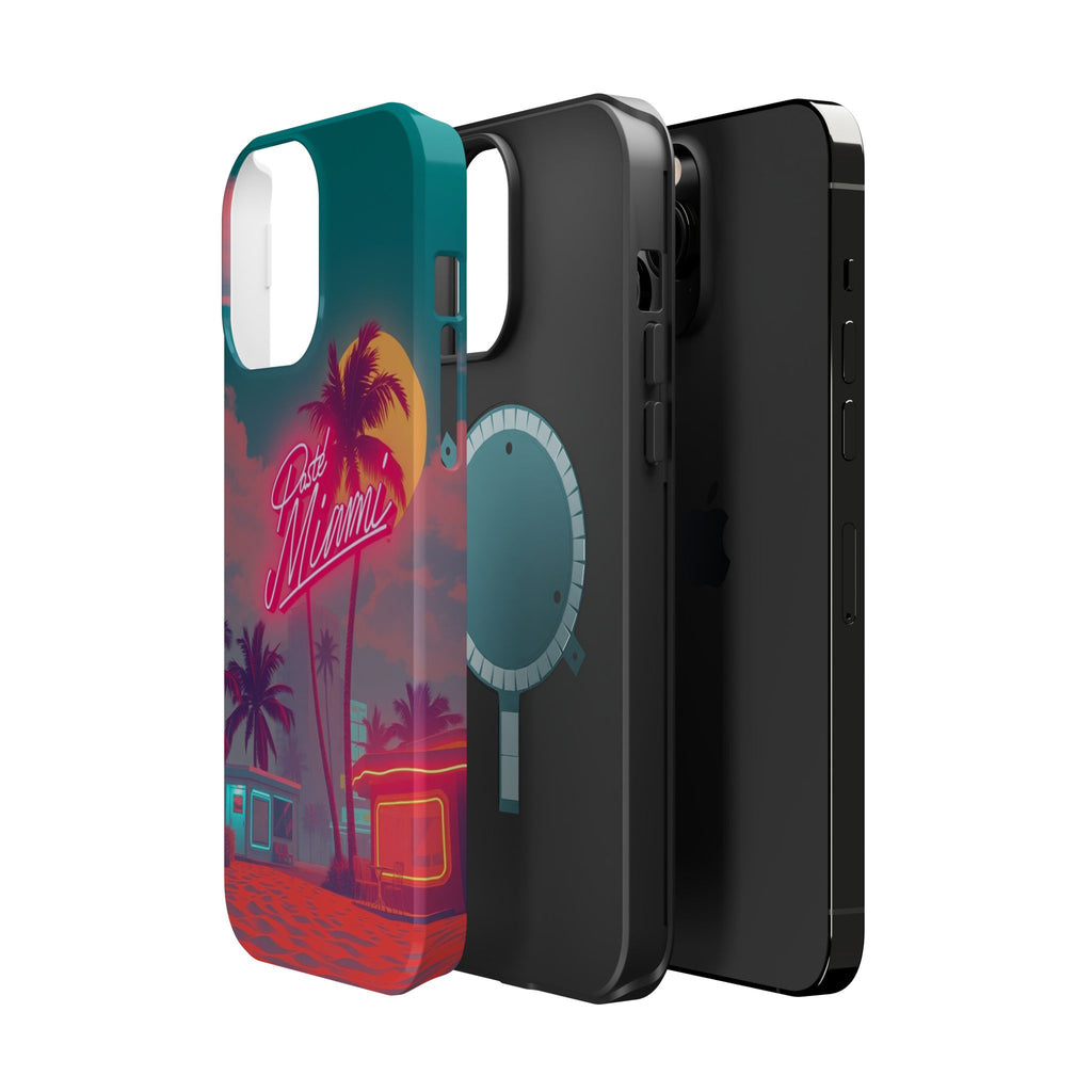 iPhone 1980s Pastel Miami Enchanted Art Slim Everyday Designer Case · iPhone Cas