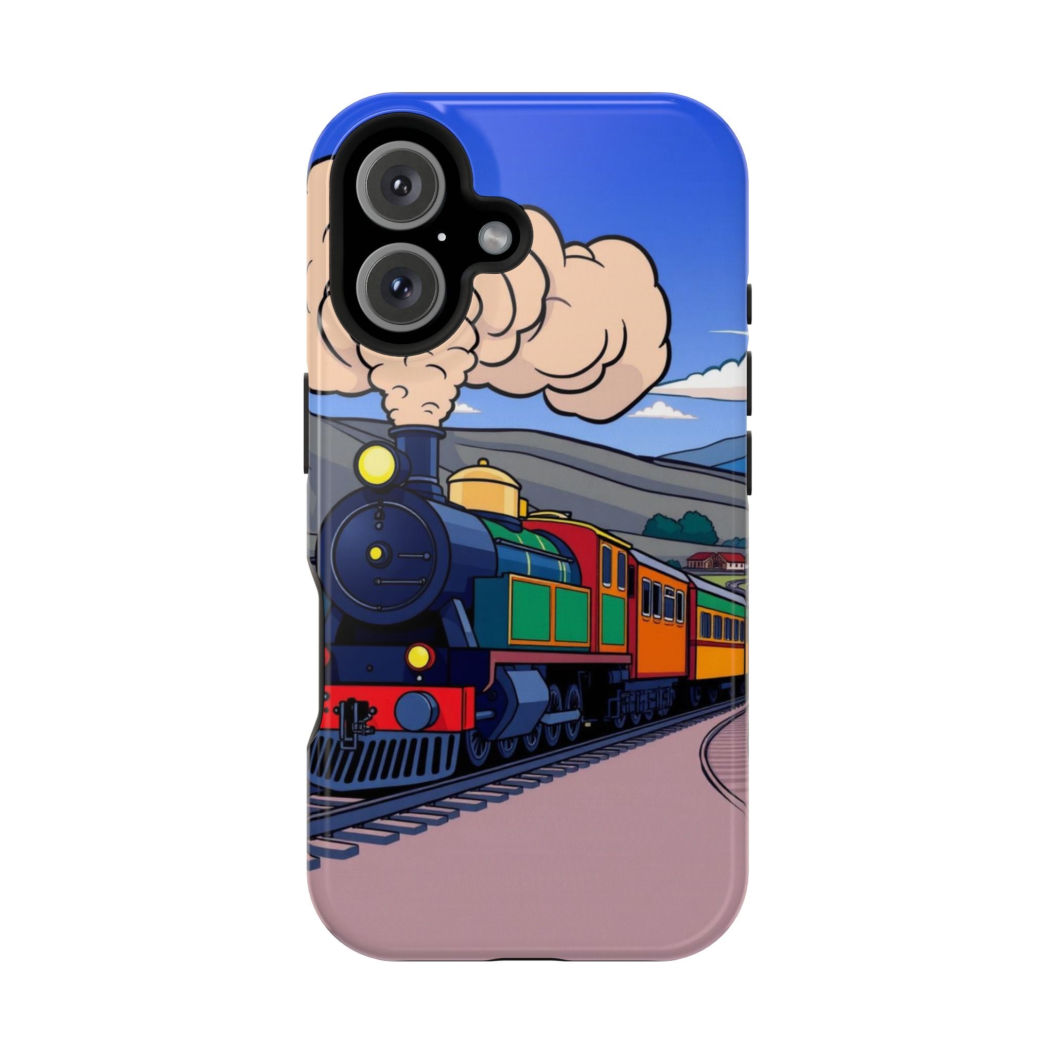 iPhone Steam Locomotive Puff Kids Fun iPhone Phone Case Gift Slim · iPhone Case