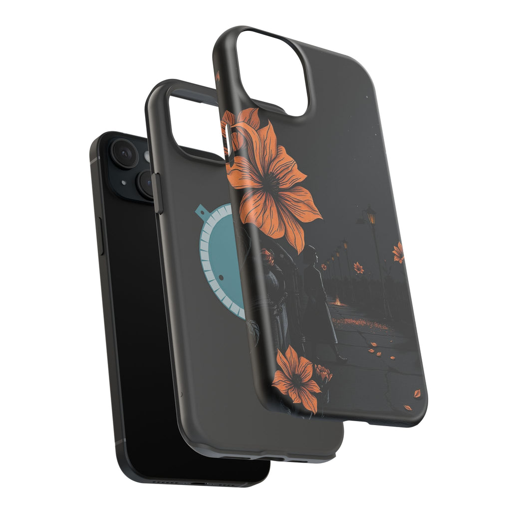 iPhone Night Bloomer Electric Art Bold Modern Everyday Snap Case · iPhone Case
